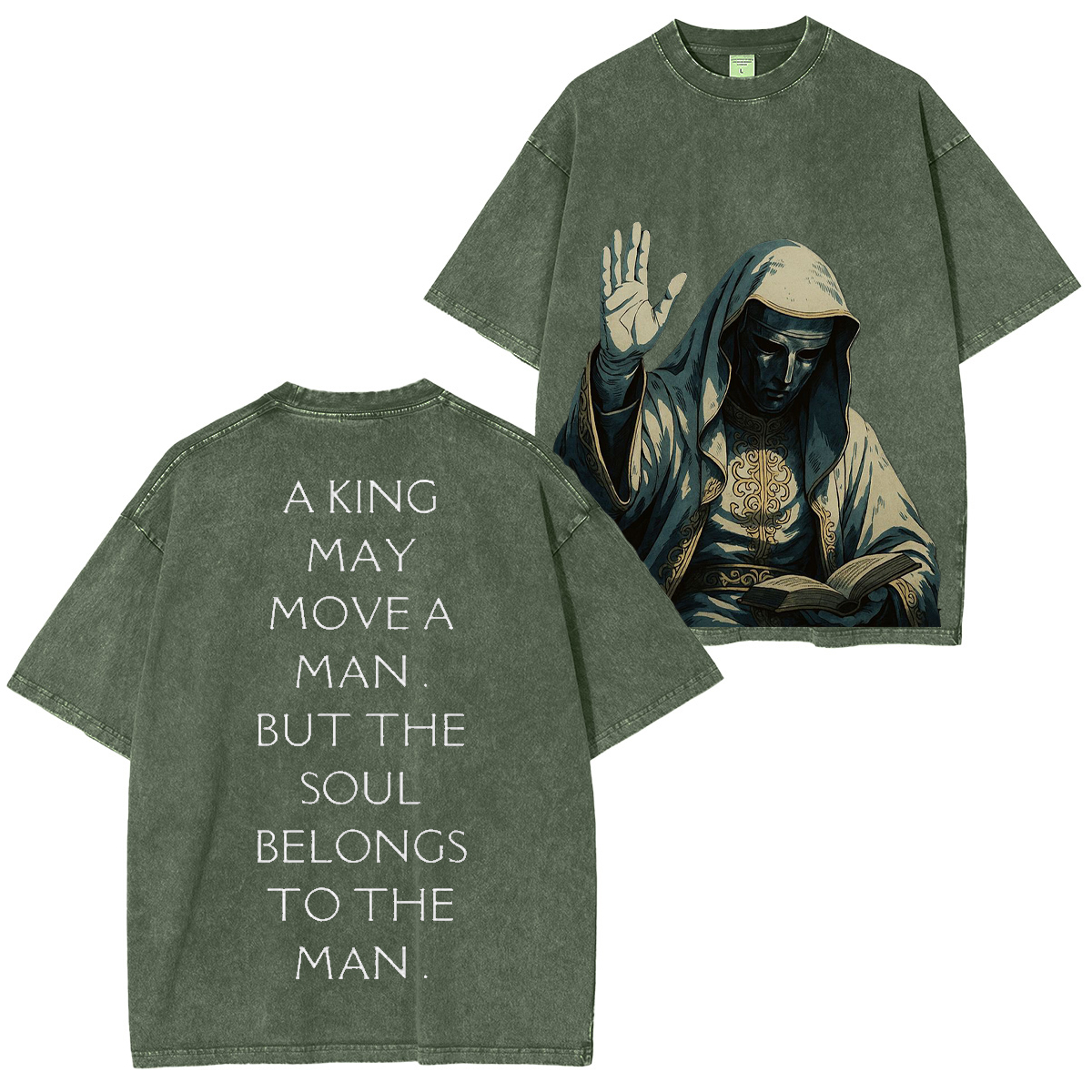 Baldwin IV Unisex Washed T-Shirt