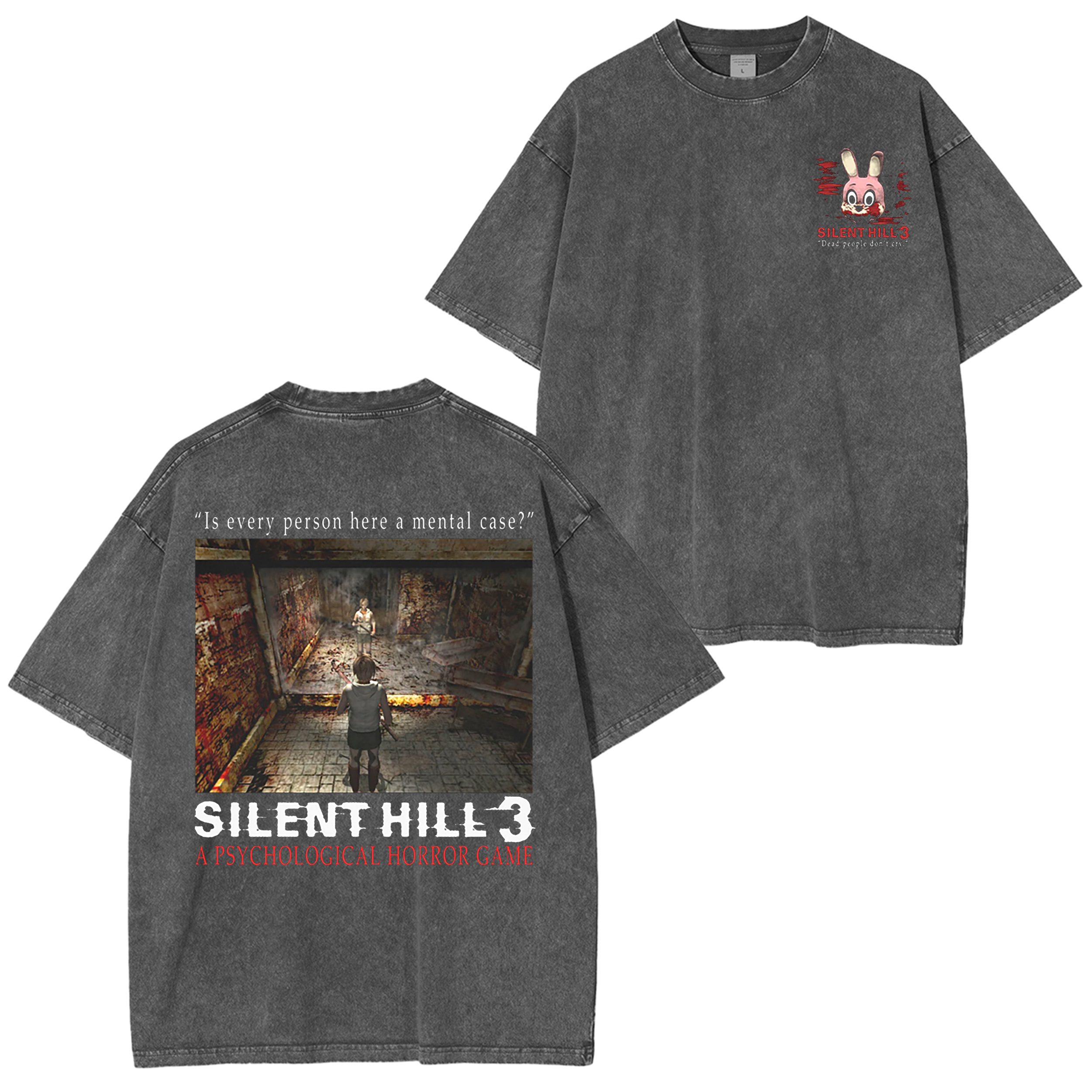 Silent Hill 3 Unisex Washed T-Shirt