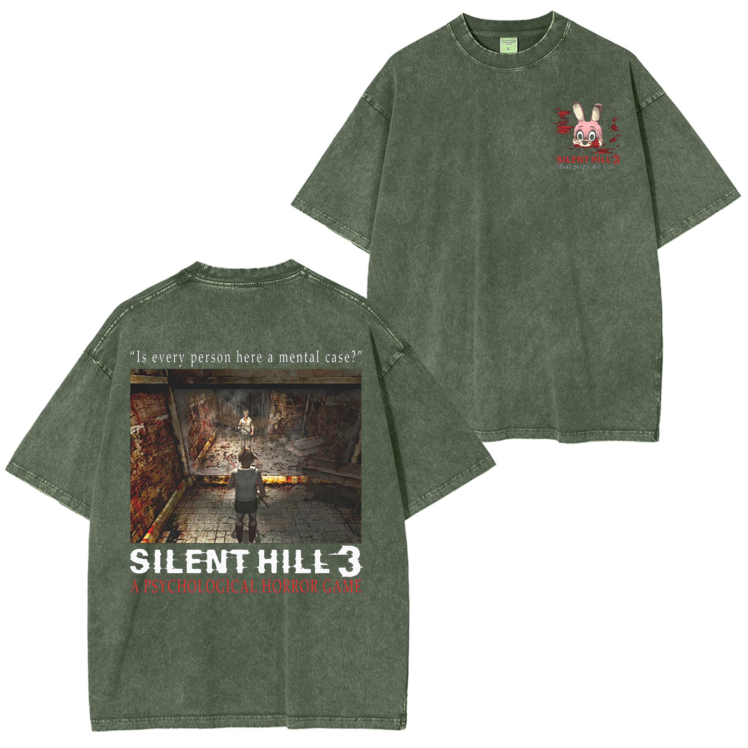 Silent Hill 3 Unisex Washed T-Shirt