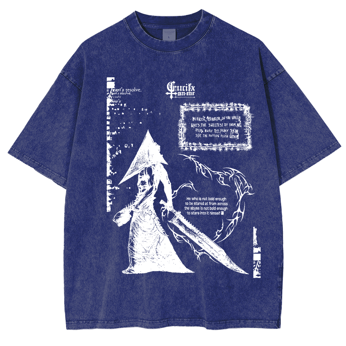 Silent Hill Pyramid Head Unisex Washed T-Shirt