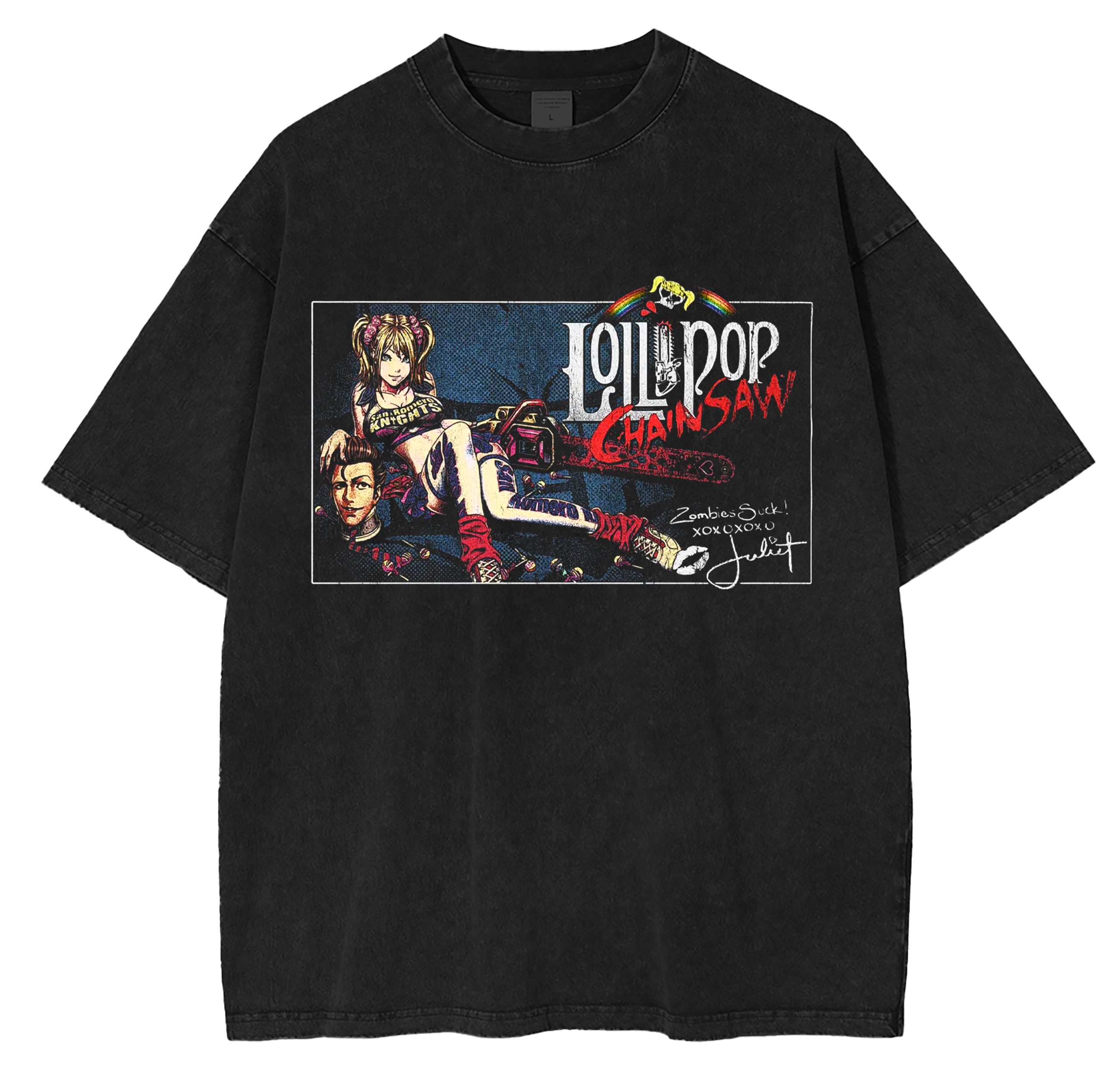 Lollipop Chainsaw Washed T-shirt/Crewneck/Hoodie