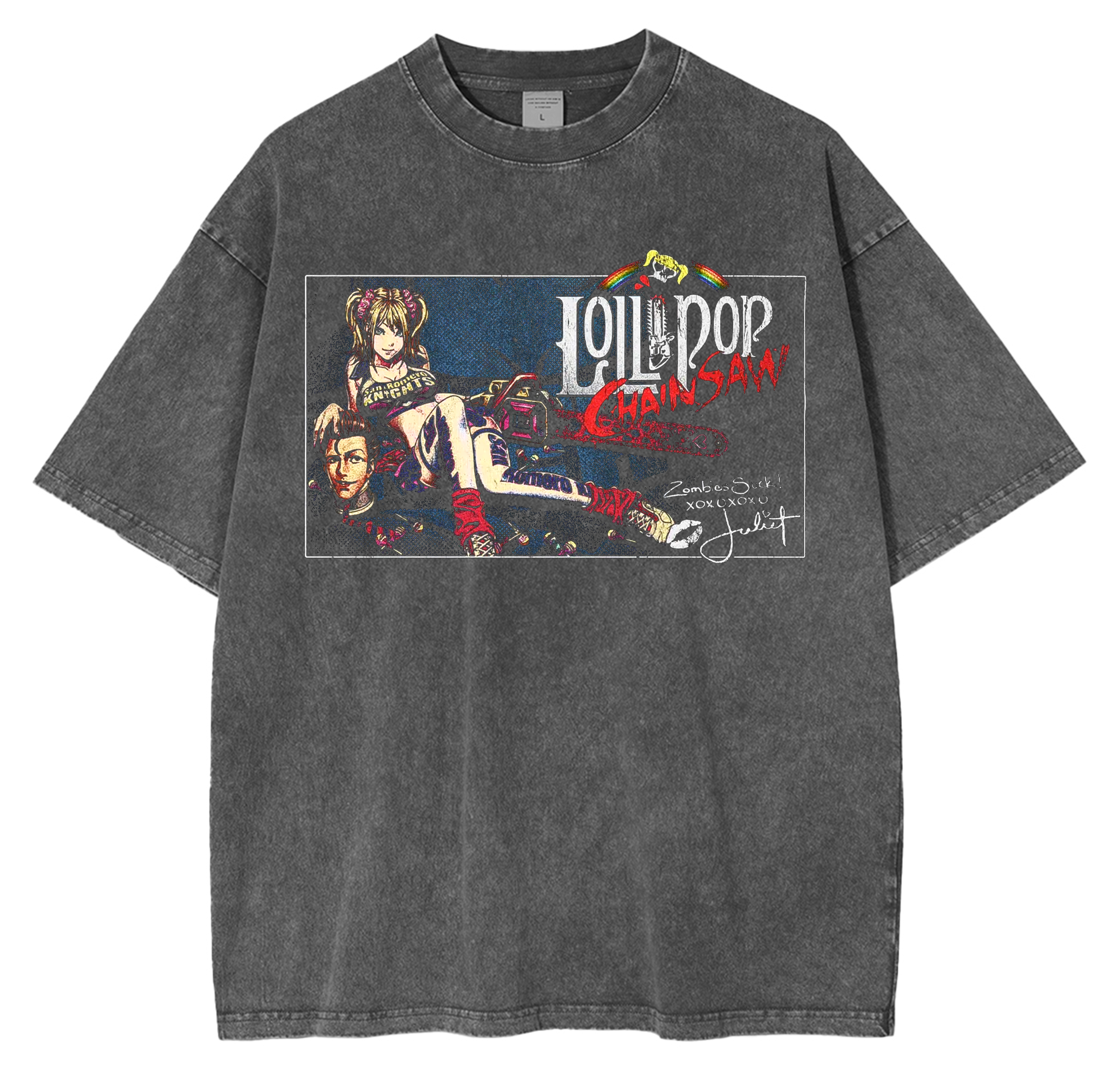 Lollipop Chainsaw Washed T-shirt/Crewneck/Hoodie