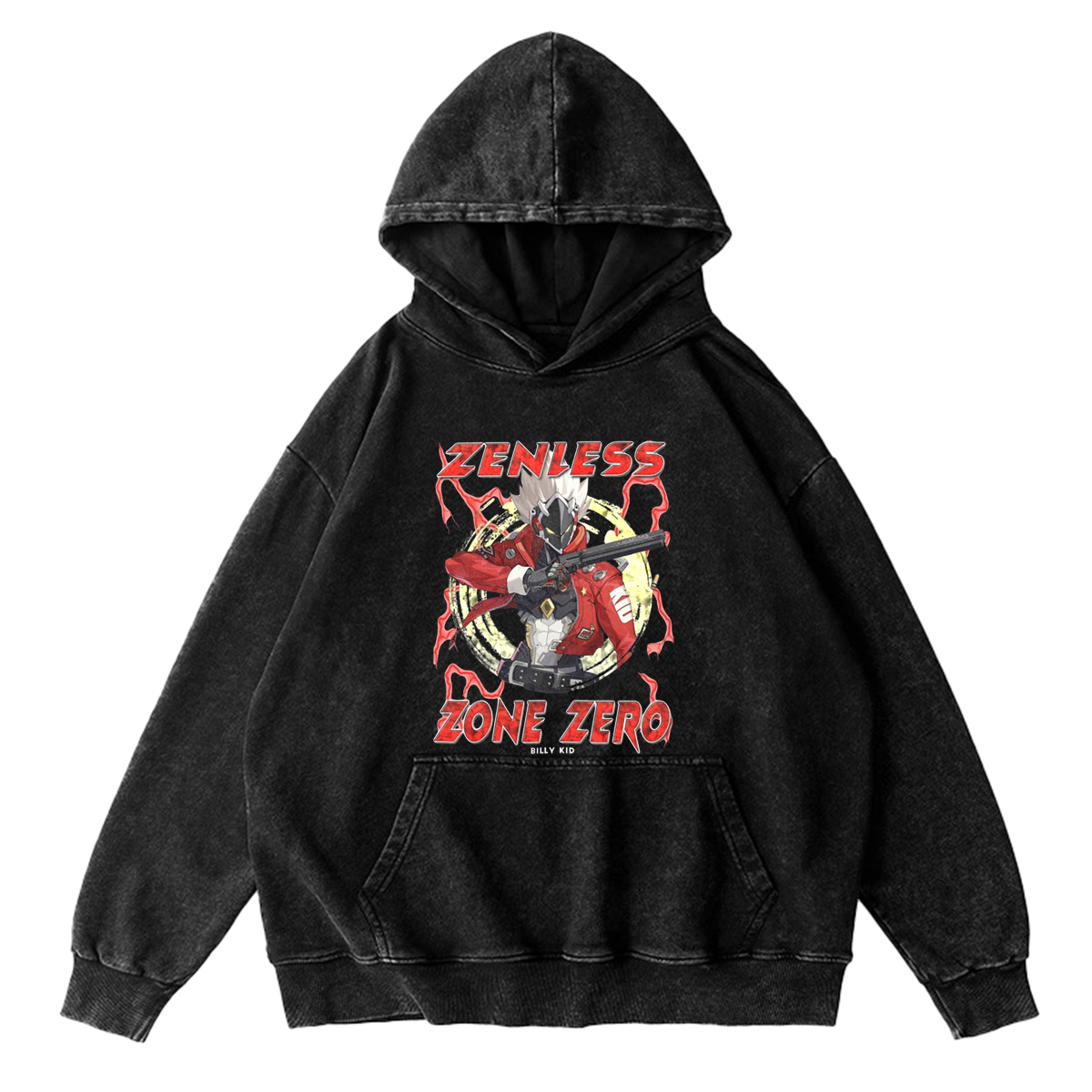 Zenless Zone Zero Billy Kid Washed T-shirt/Crewneck/Hoodie