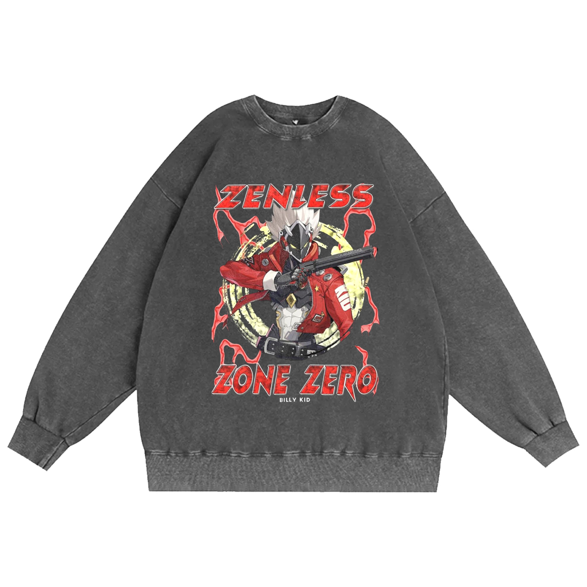 Zenless Zone Zero Billy Kid Washed T-shirt/Crewneck/Hoodie