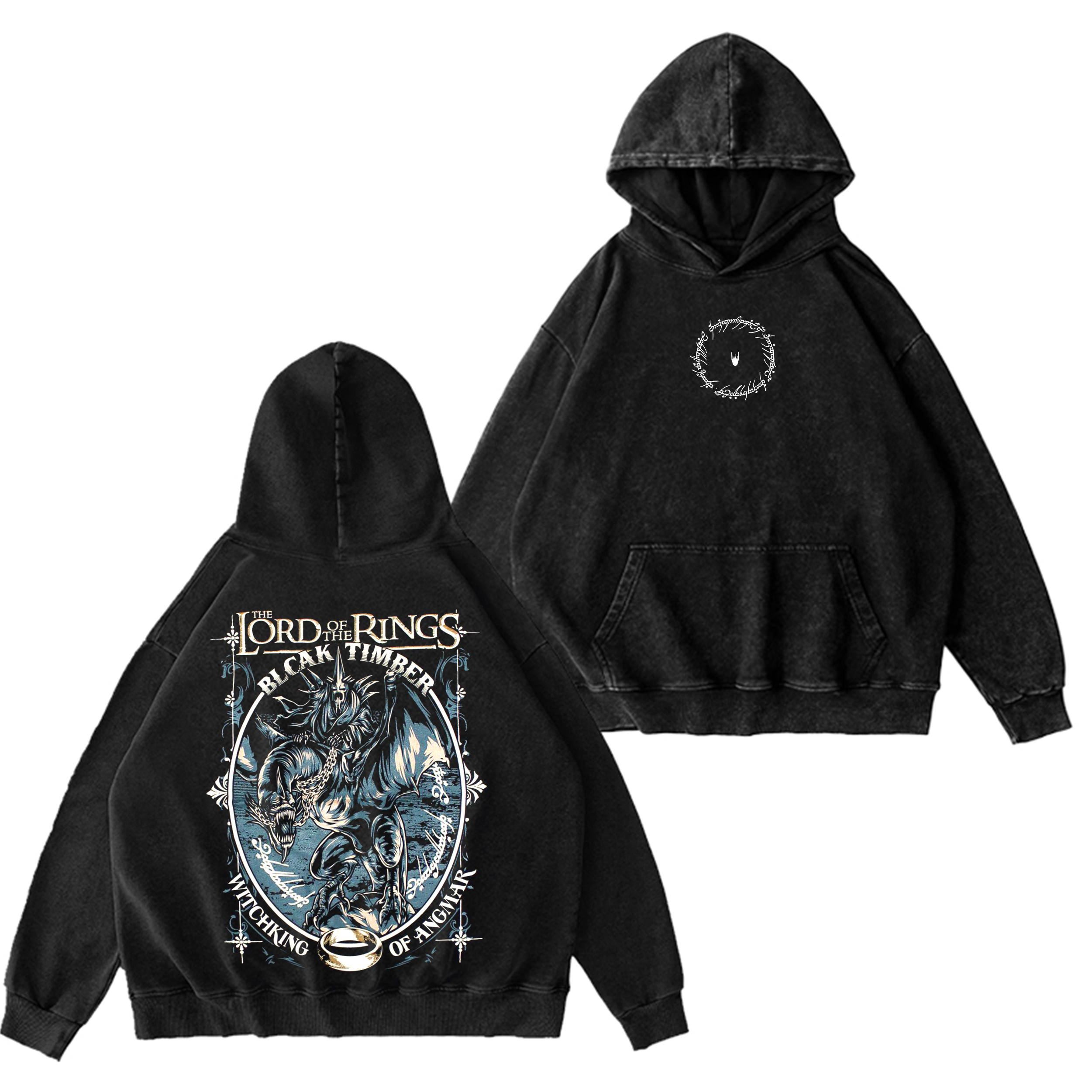 The Witch King , Vintage LOTR Washed T-shirt/Crewneck/Hoodie