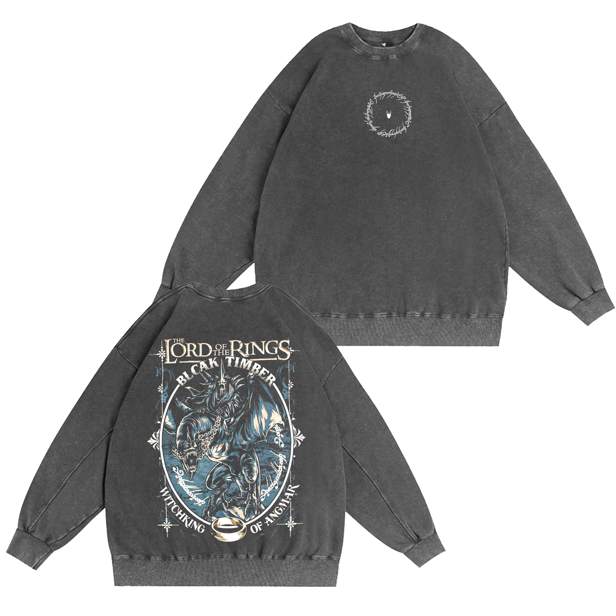 The Witch King , Vintage LOTR Washed T-shirt/Crewneck/Hoodie