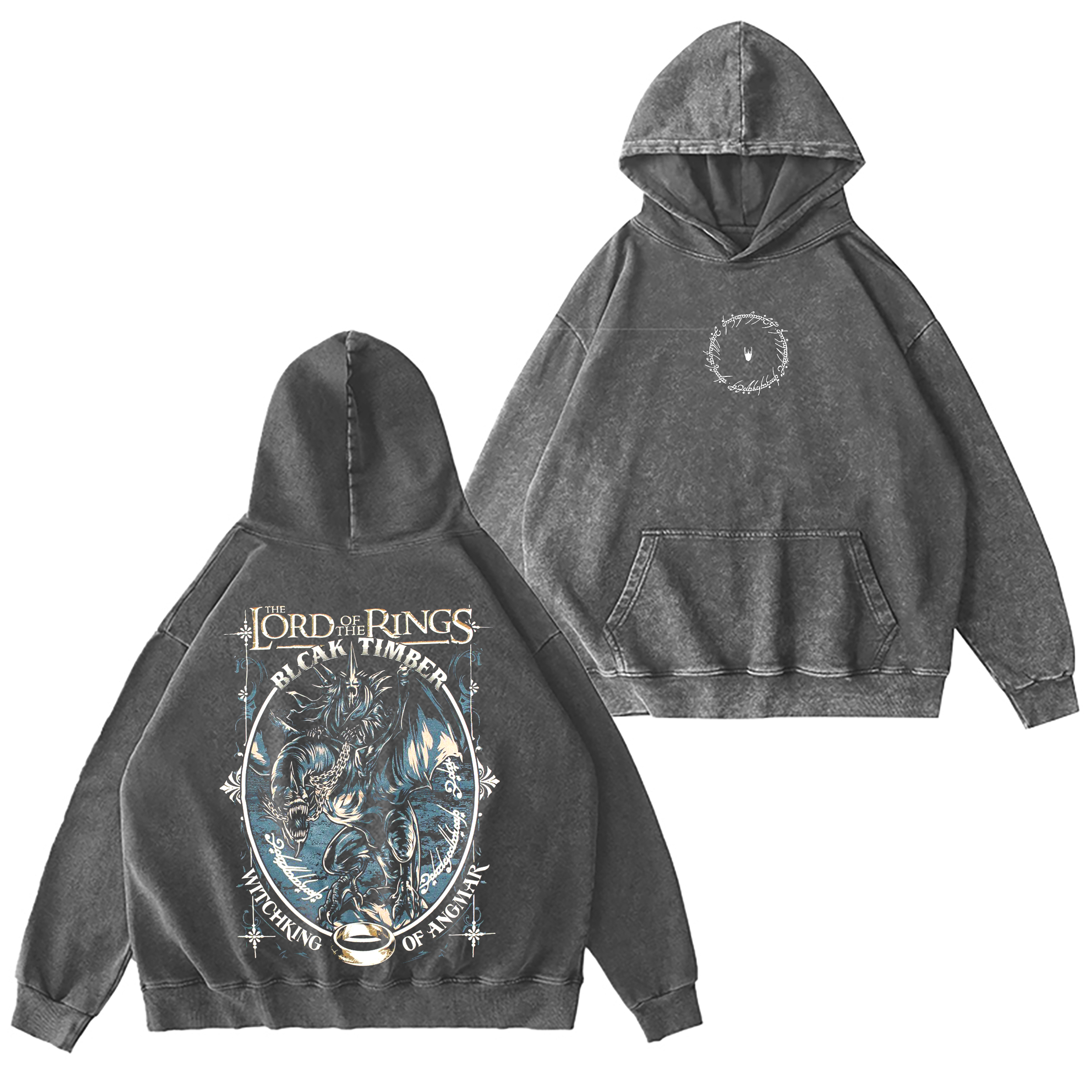 The Witch King , Vintage LOTR Washed T-shirt/Crewneck/Hoodie