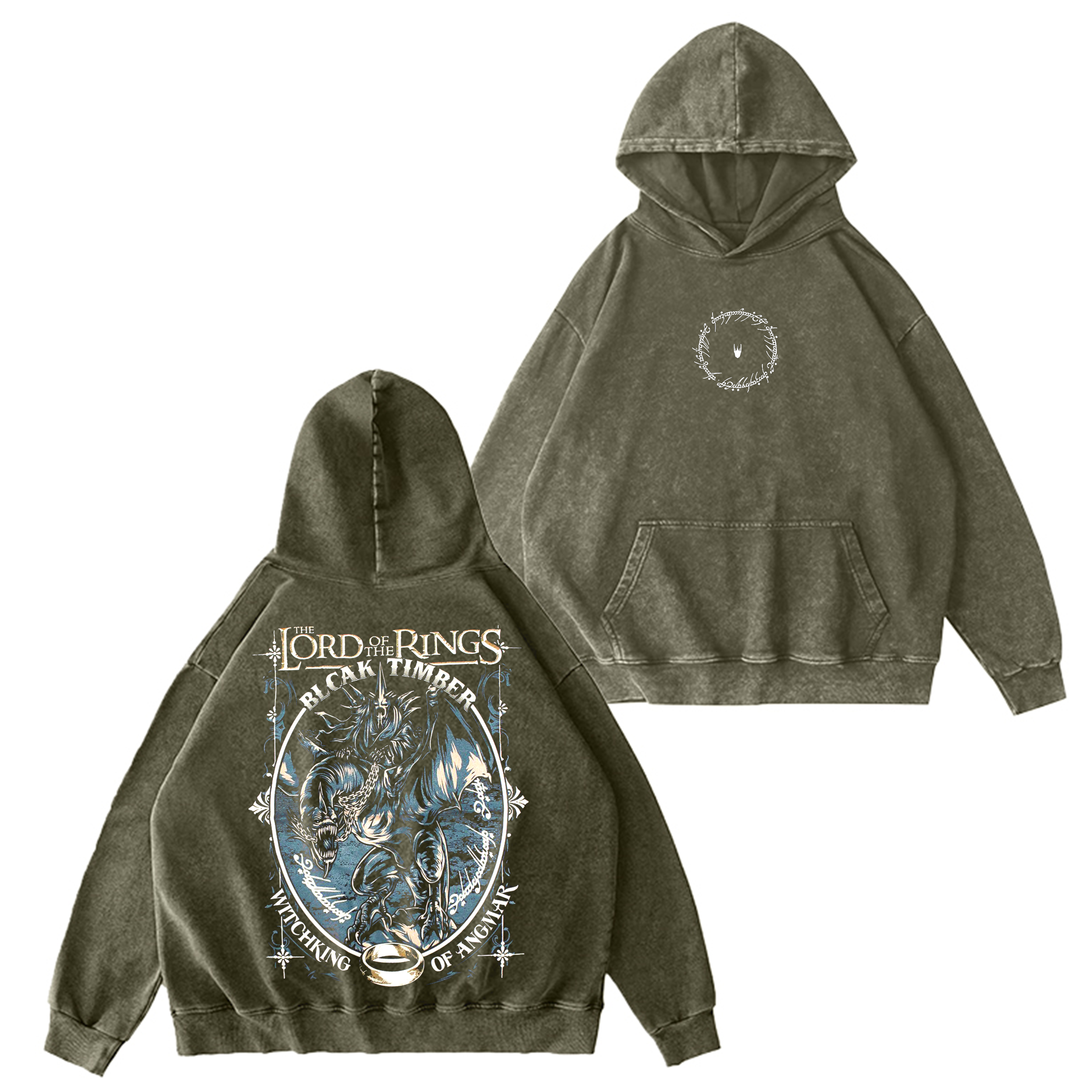 The Witch King , Vintage LOTR Washed T-shirt/Crewneck/Hoodie