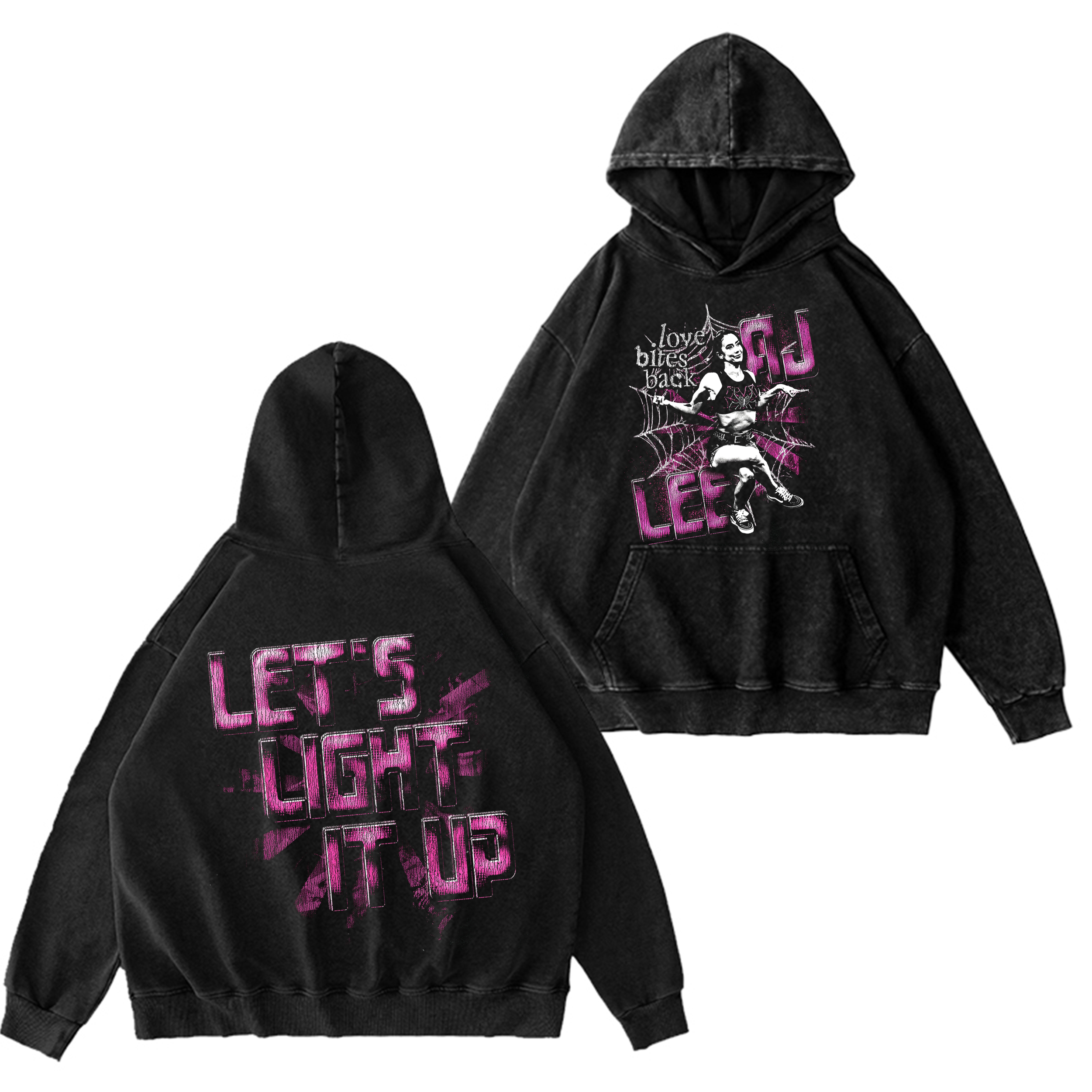 AJ Lee WWE  Washed T-shirt/Crewneck/Hoodie