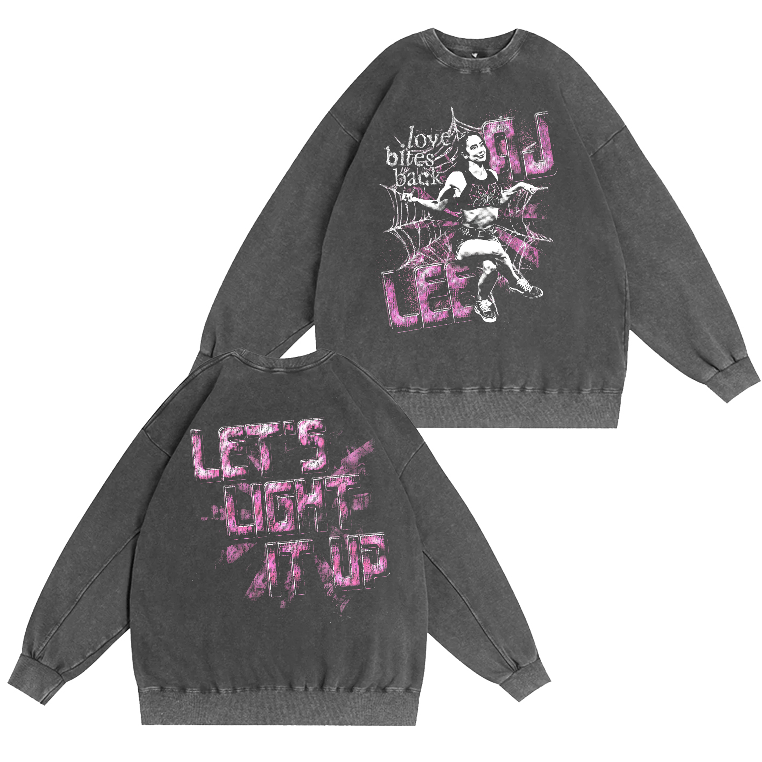 AJ Lee WWE  Washed T-shirt/Crewneck/Hoodie