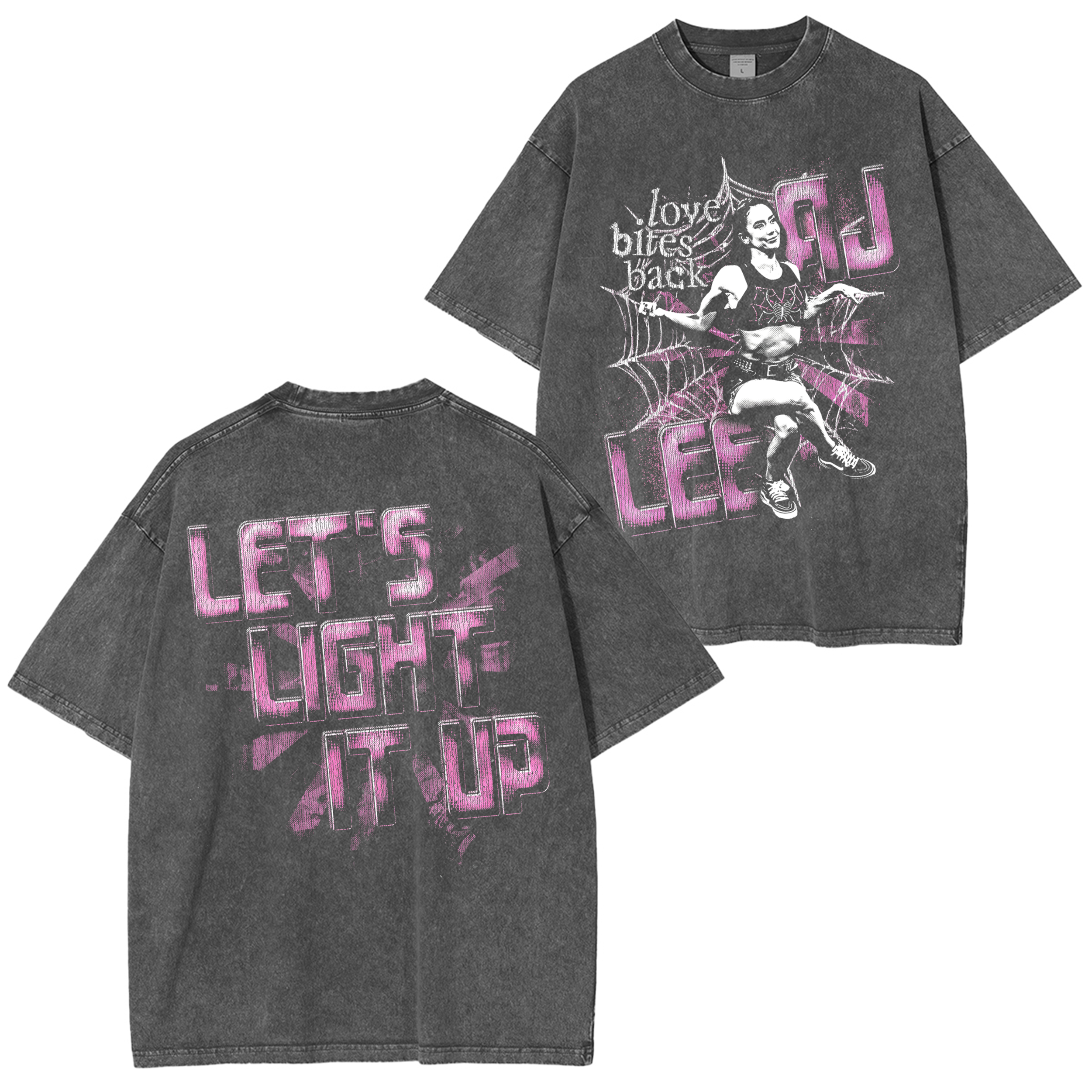 AJ Lee WWE  Washed T-shirt/Crewneck/Hoodie