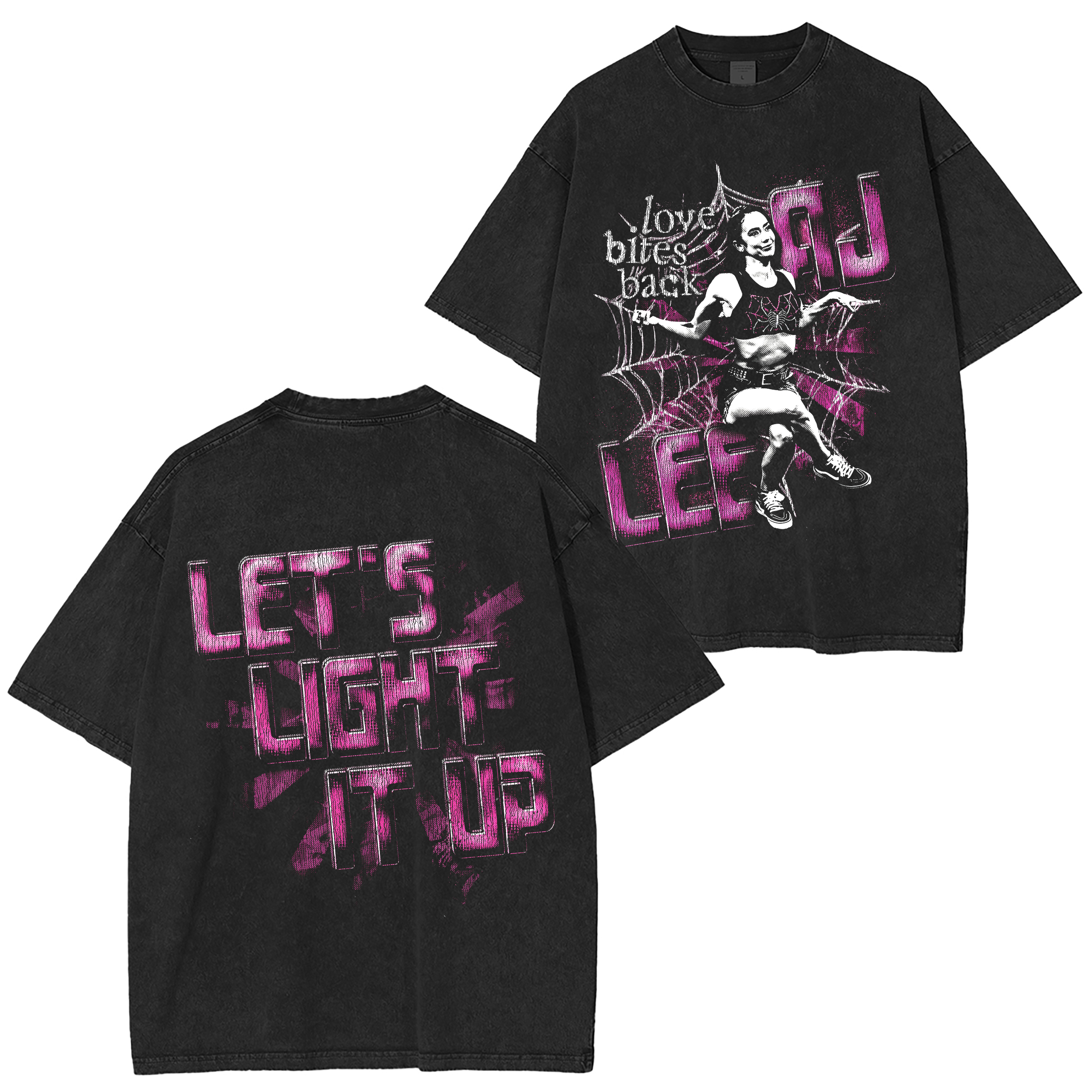 AJ Lee WWE  Washed T-shirt/Crewneck/Hoodie