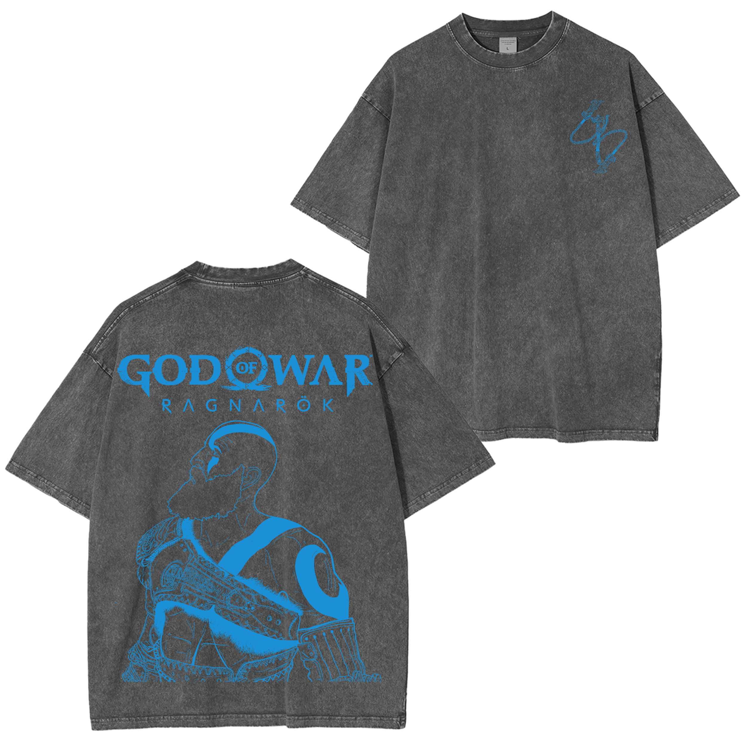 God of War Ragnarok Washed T-shirt/Crewneck/Hoodie