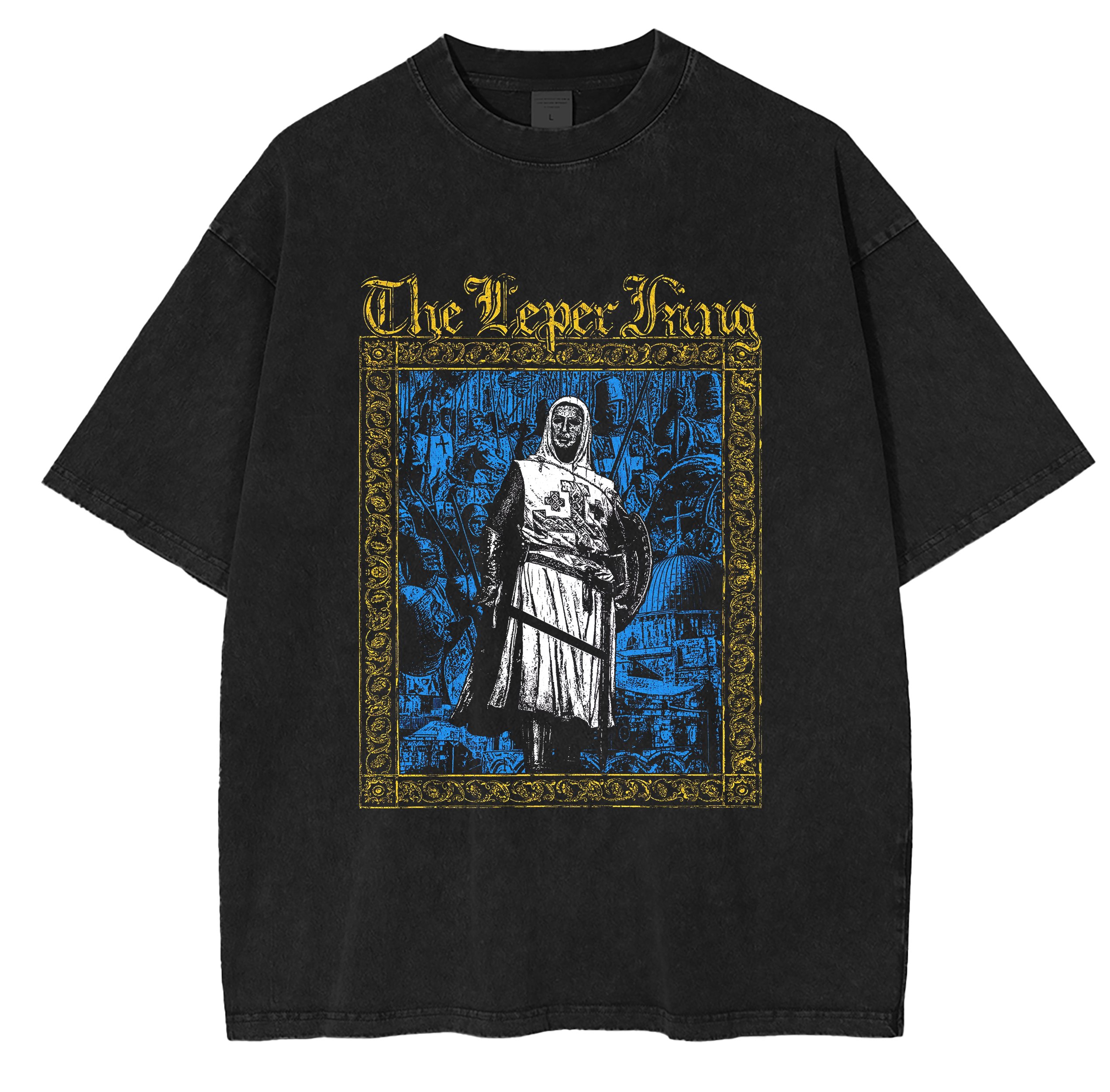Baldwin IV The Leper King Washed T-shirt/Crewneck/Hoodie