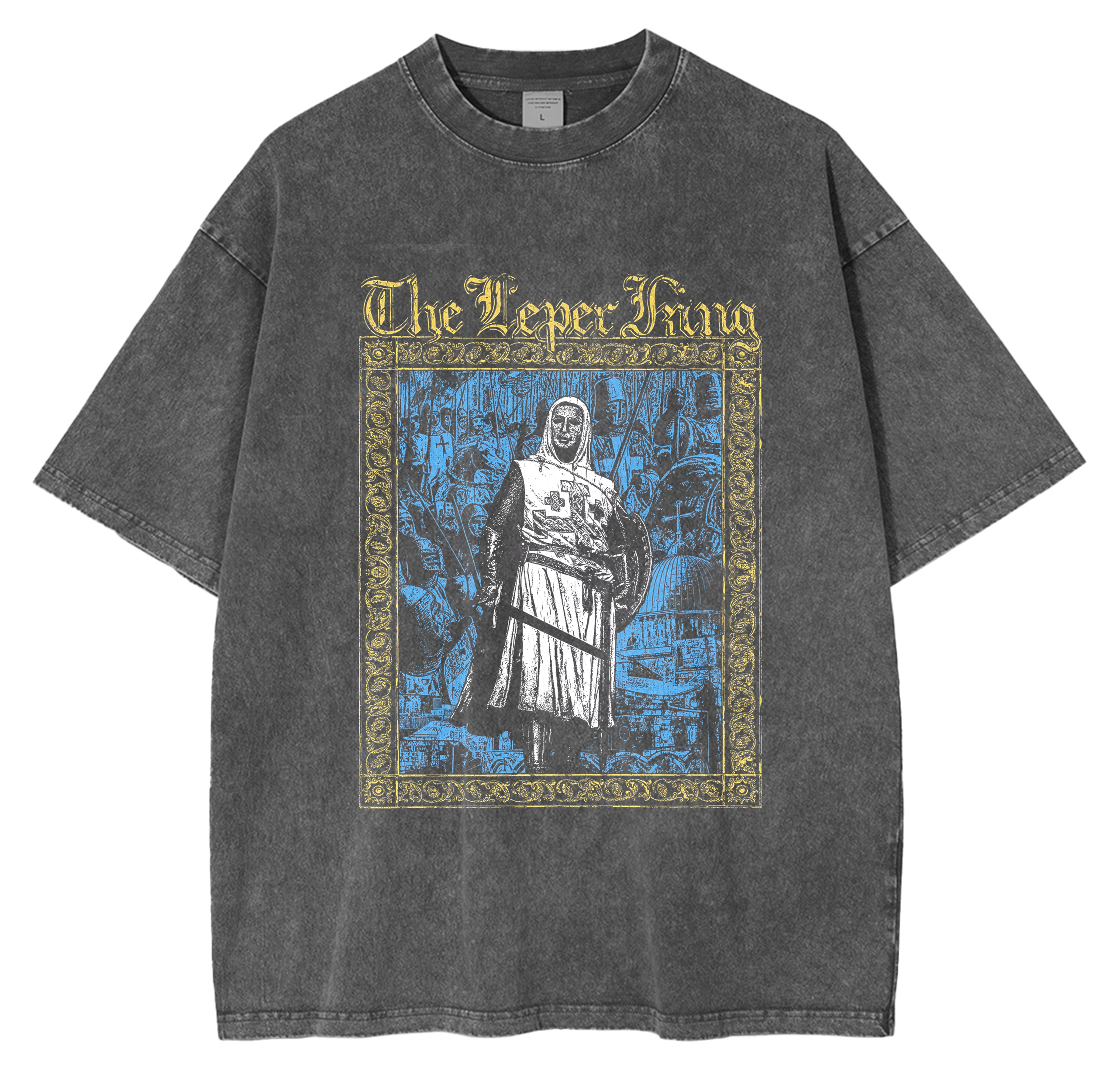 Baldwin IV The Leper King Washed T-shirt/Crewneck/Hoodie