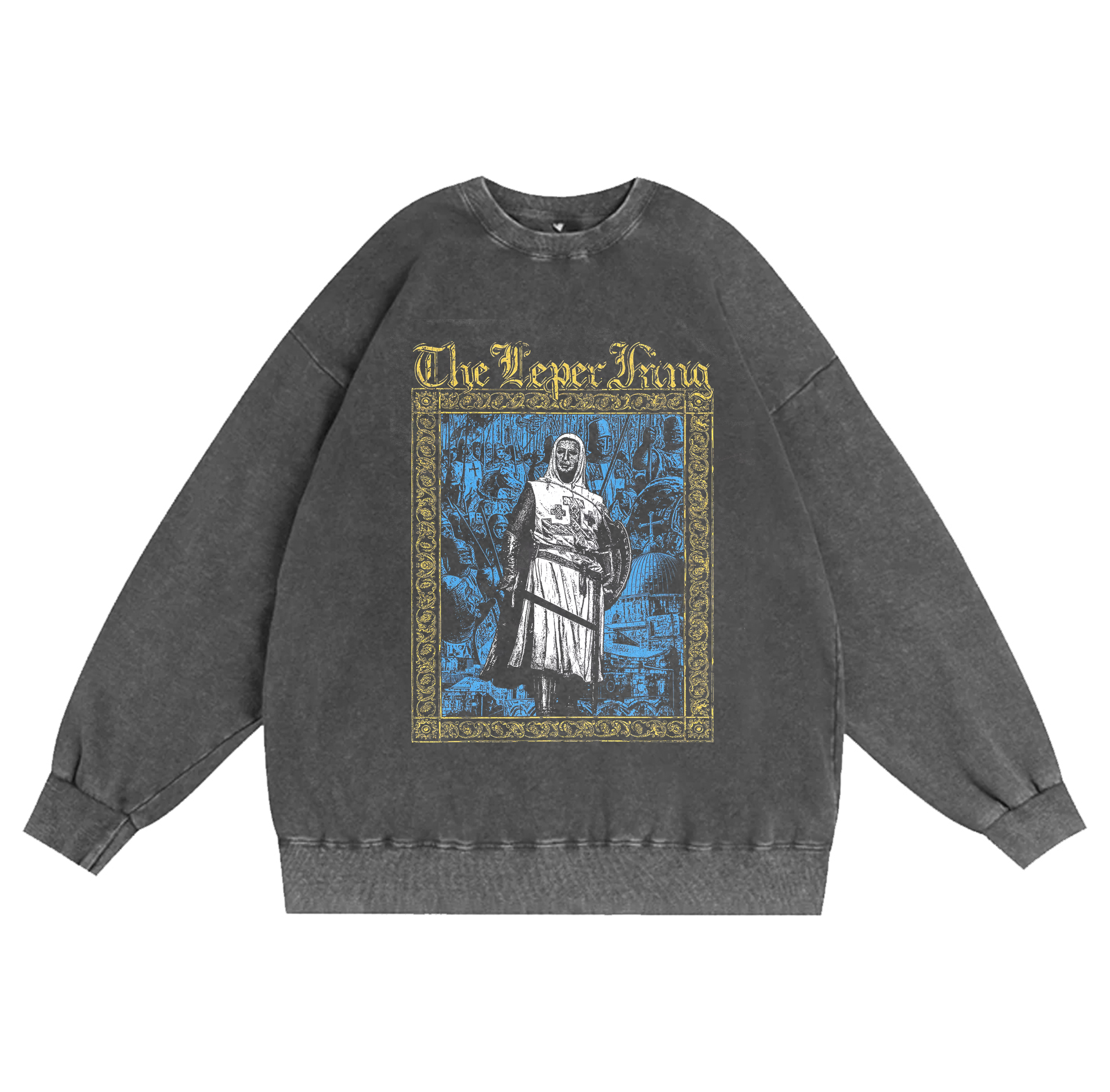 Baldwin IV The Leper King Washed T-shirt/Crewneck/Hoodie