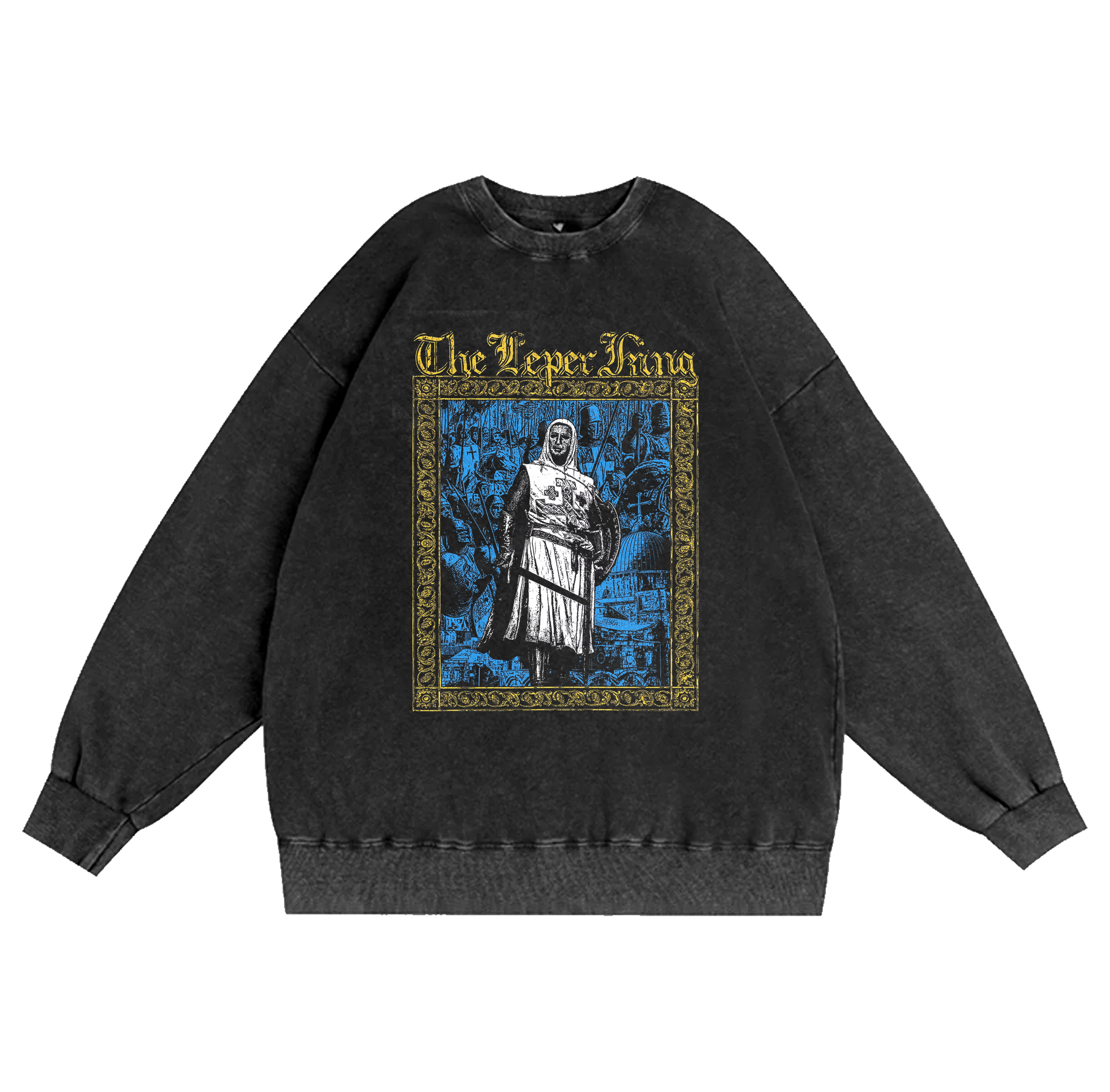 Baldwin IV The Leper King Washed T-shirt/Crewneck/Hoodie