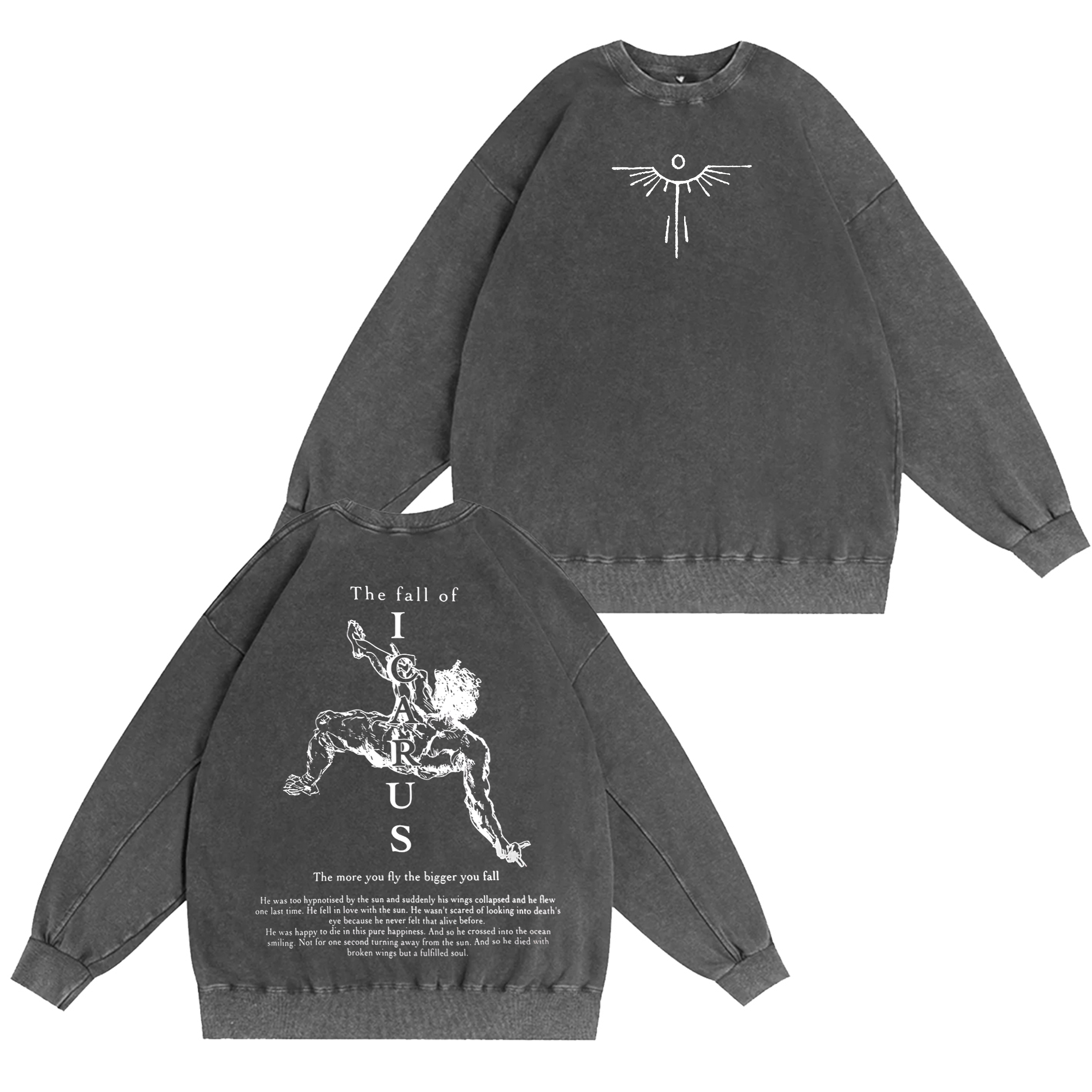 The Fall of Icarus Washed T-shirt/Crewneck/Hoodie