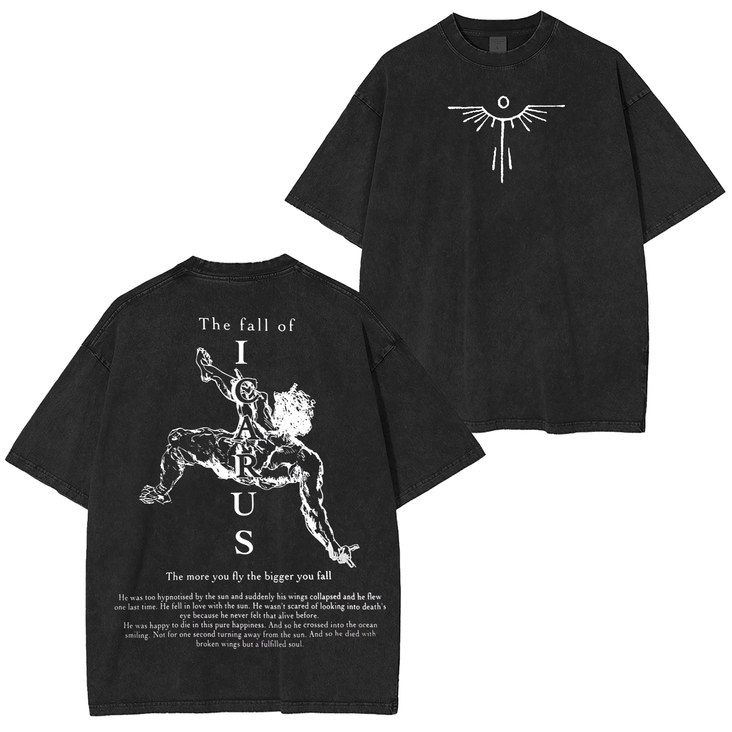 The Fall of Icarus Washed T-shirt/Crewneck/Hoodie