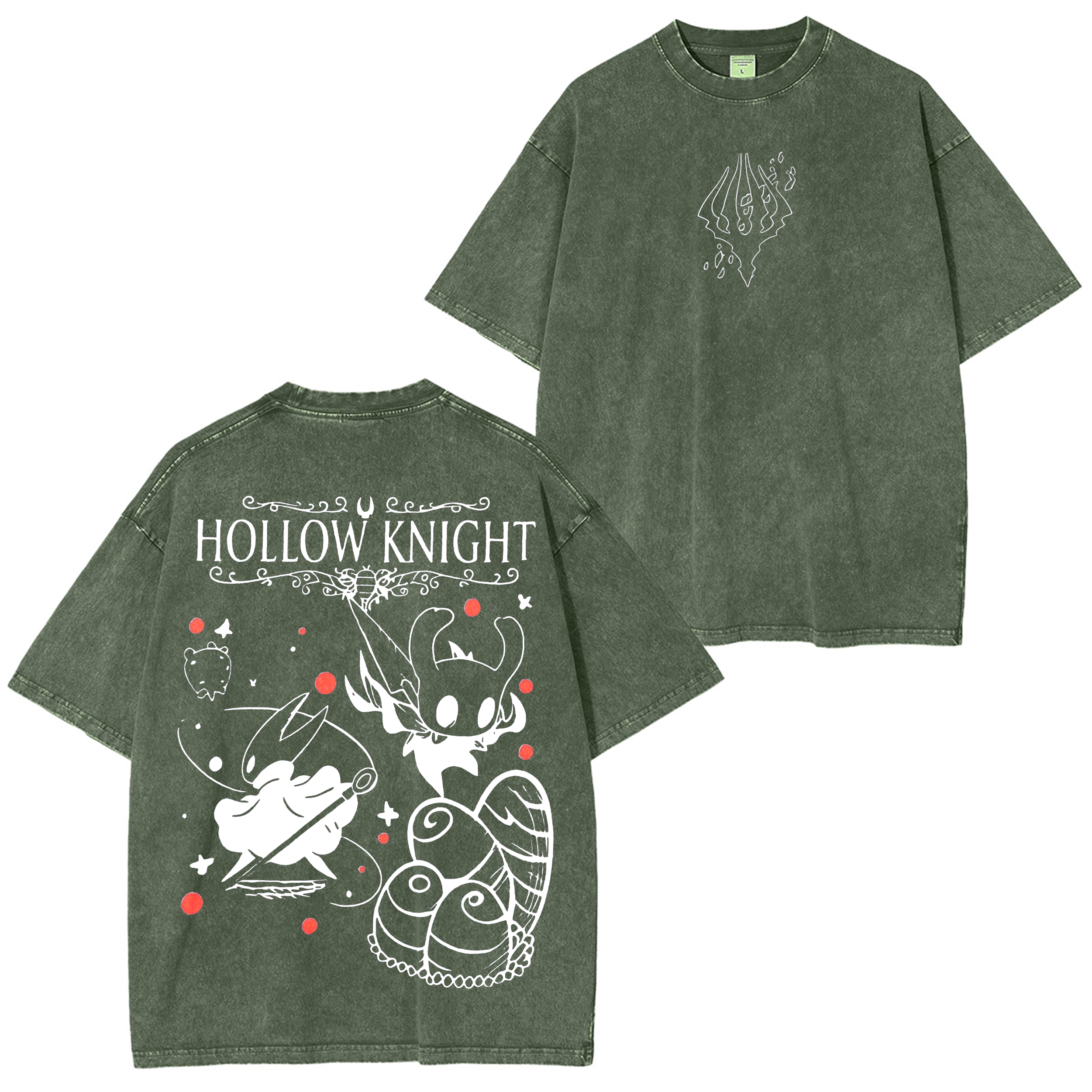 Hollow Knight Washed T-shirt/Crewneck/Hoodie