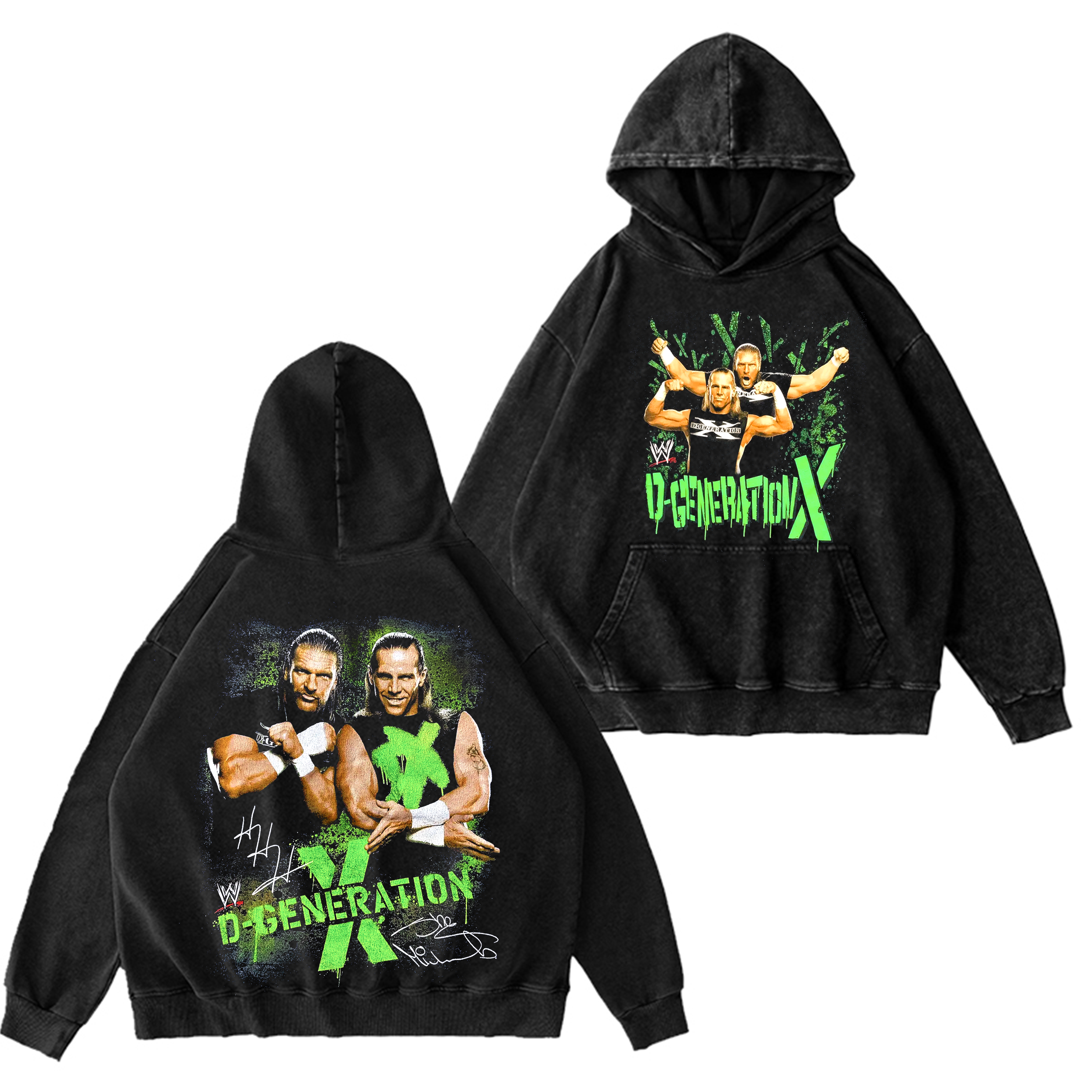 WWE D-Generation X  Washed T-shirt/Crewneck/Hoodie