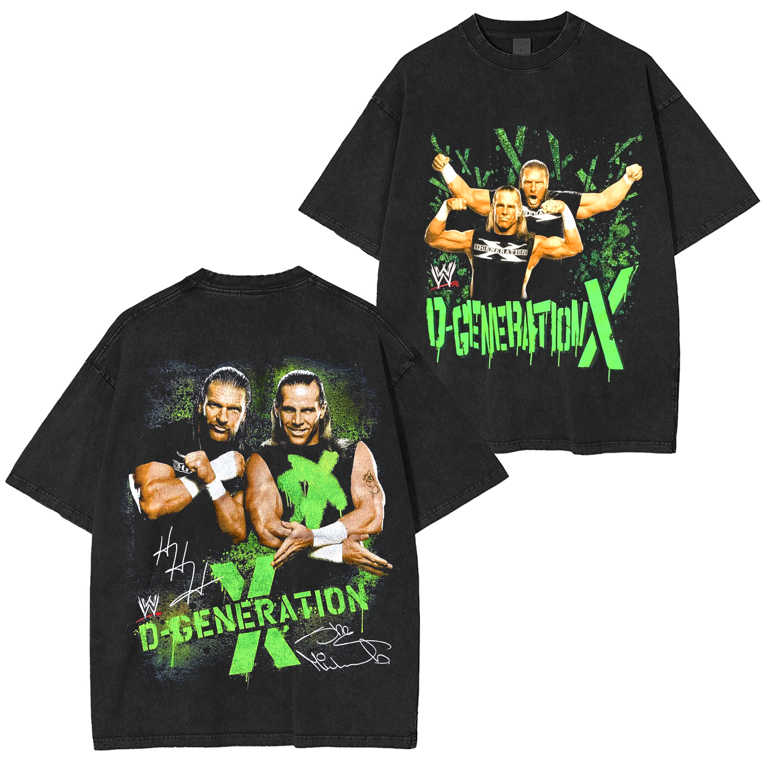 WWE D-Generation X  Washed T-shirt/Crewneck/Hoodie