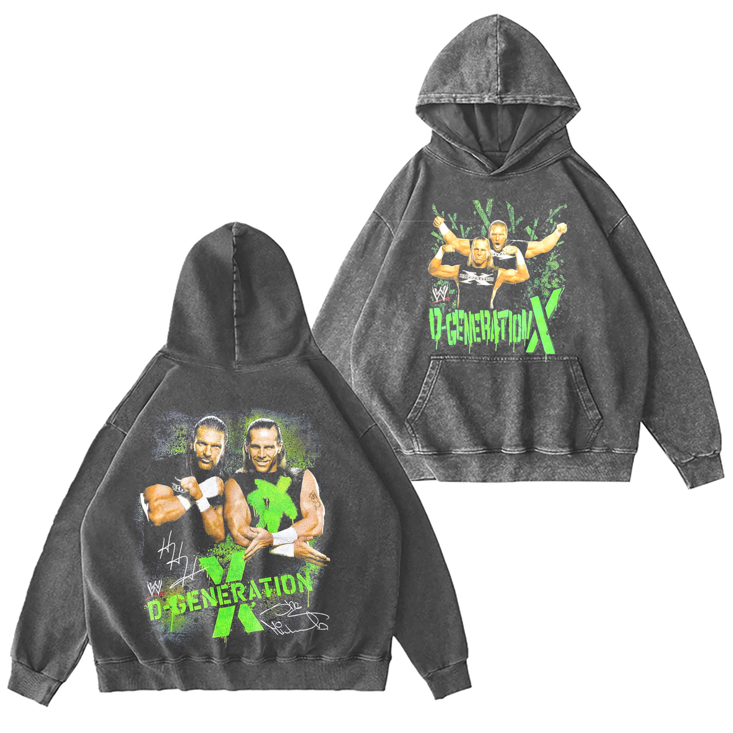 WWE D-Generation X  Washed T-shirt/Crewneck/Hoodie