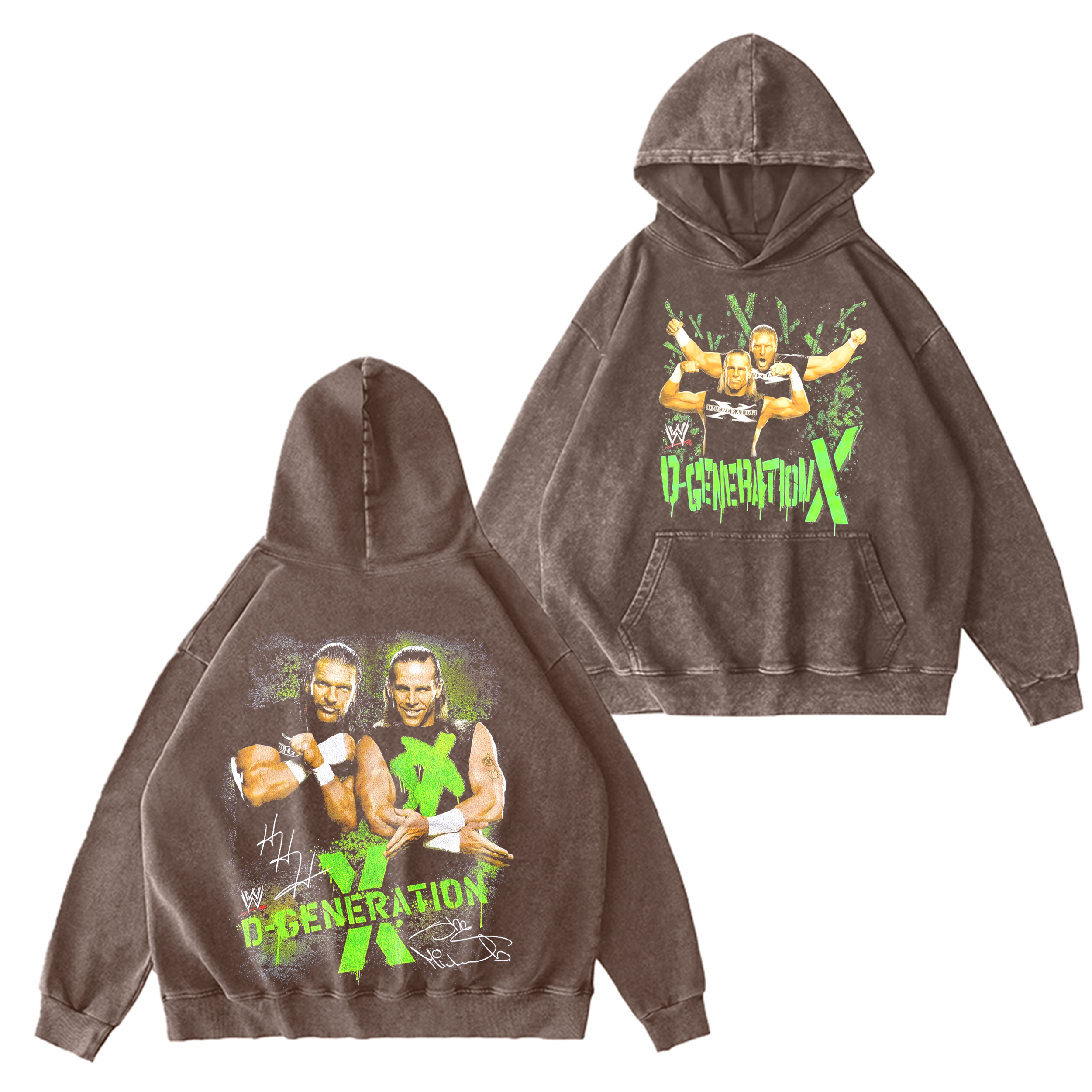 WWE D-Generation X  Washed T-shirt/Crewneck/Hoodie