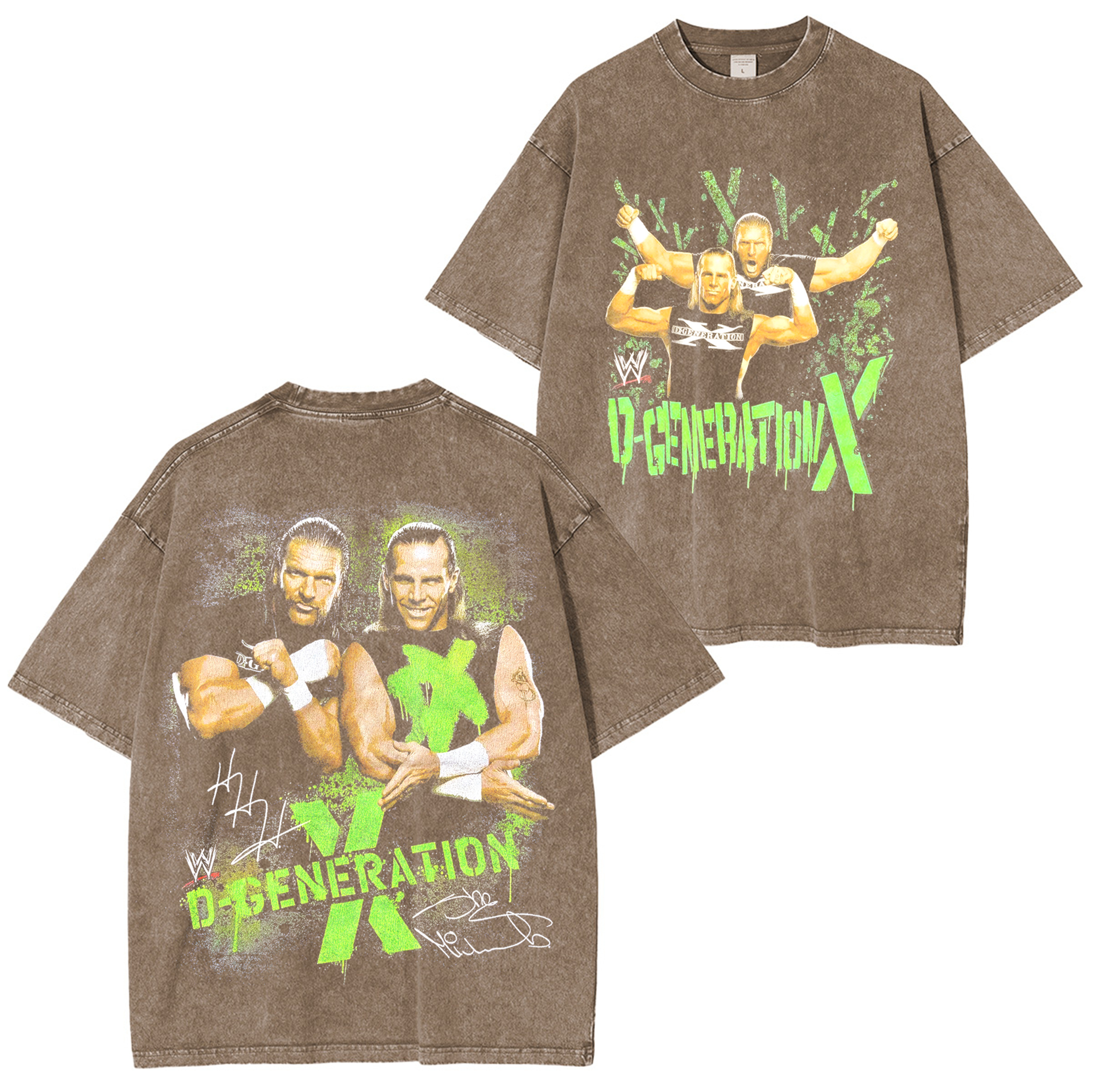 WWE D-Generation X  Washed T-shirt/Crewneck/Hoodie