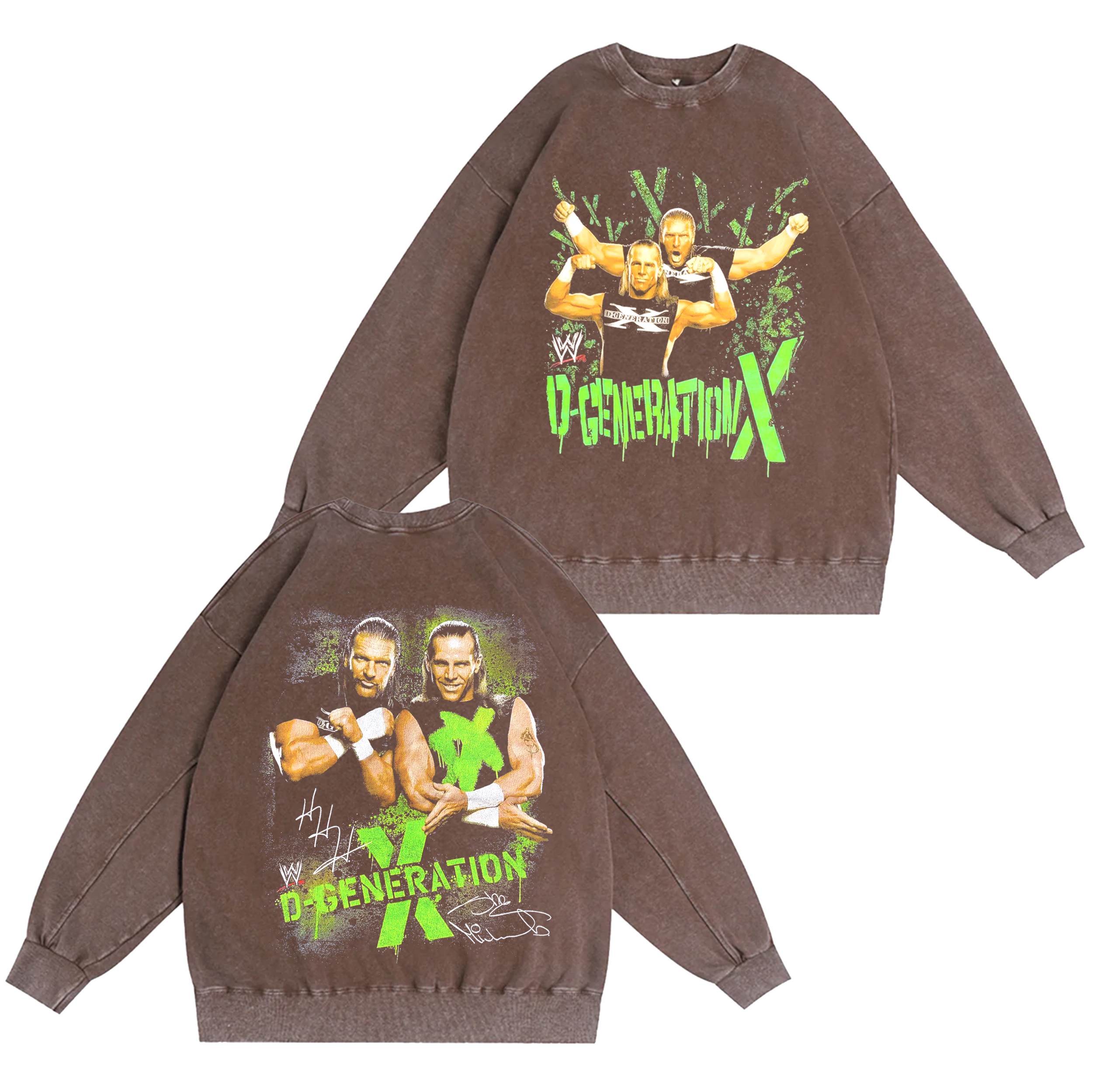 WWE D-Generation X  Washed T-shirt/Crewneck/Hoodie