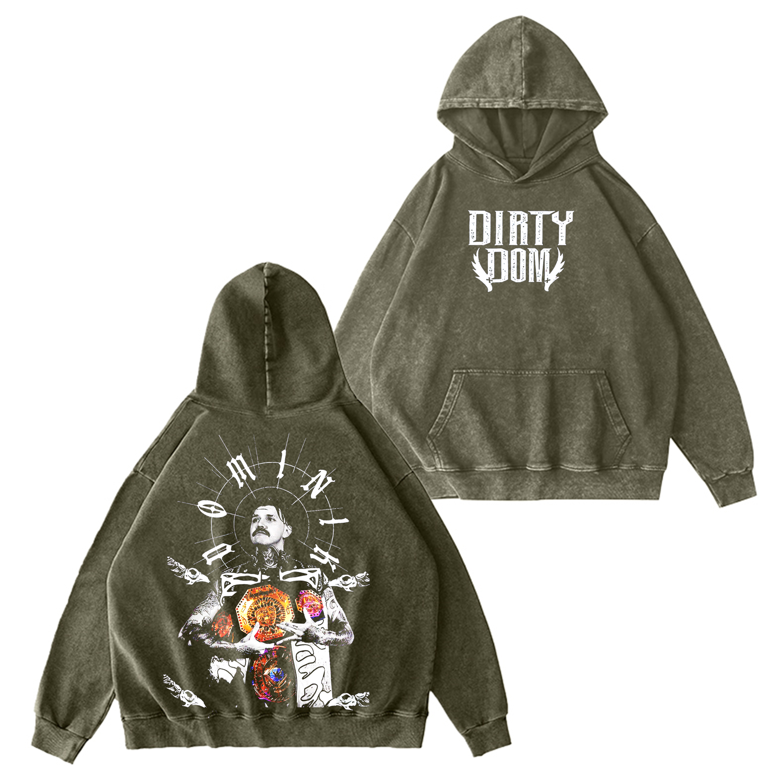 Dirty Dom Washed T-shirt/Crewneck/Hoodie