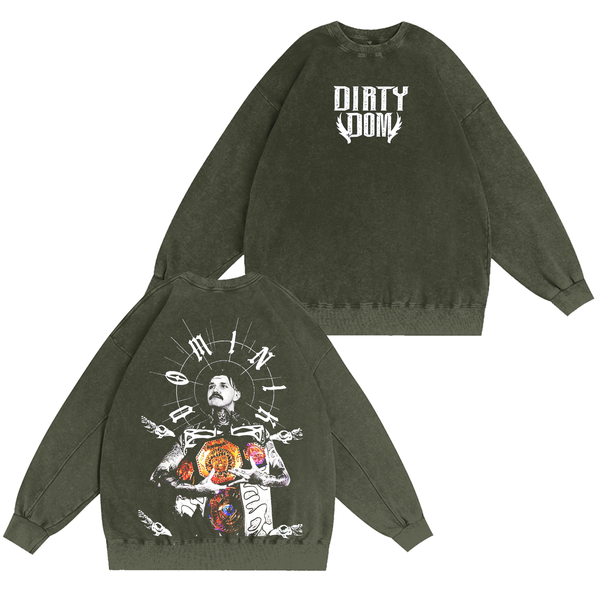 Dirty Dom Washed T-shirt/Crewneck/Hoodie
