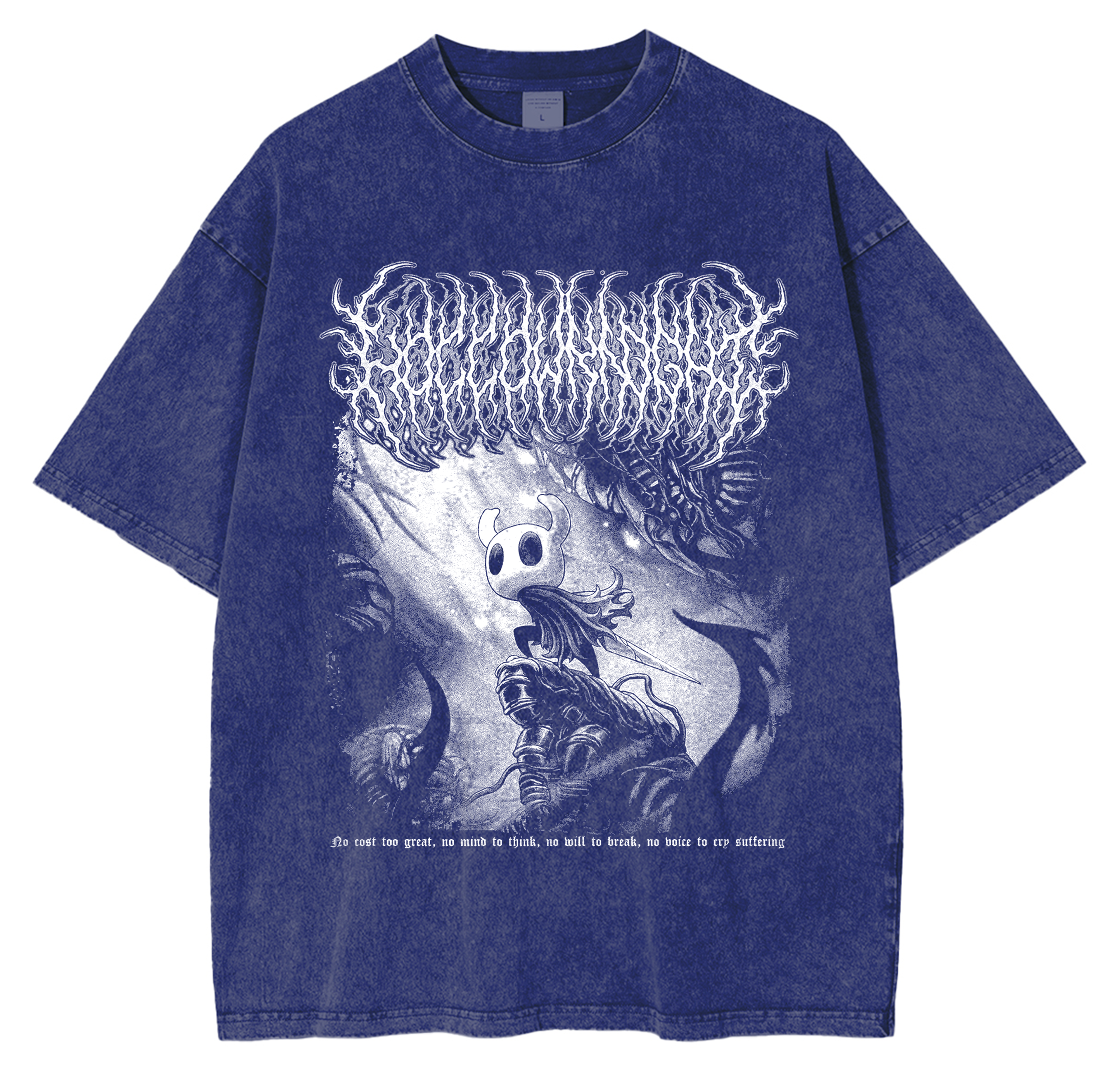 Hollow Knight Metal Washed T-shirt/Crewneck/Hoodie