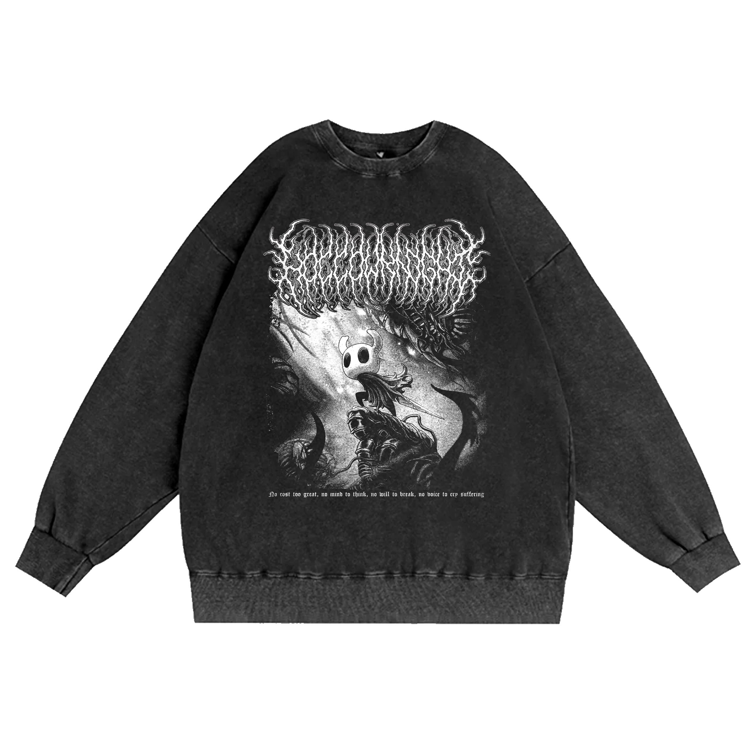 Hollow Knight Metal Washed T-shirt/Crewneck/Hoodie