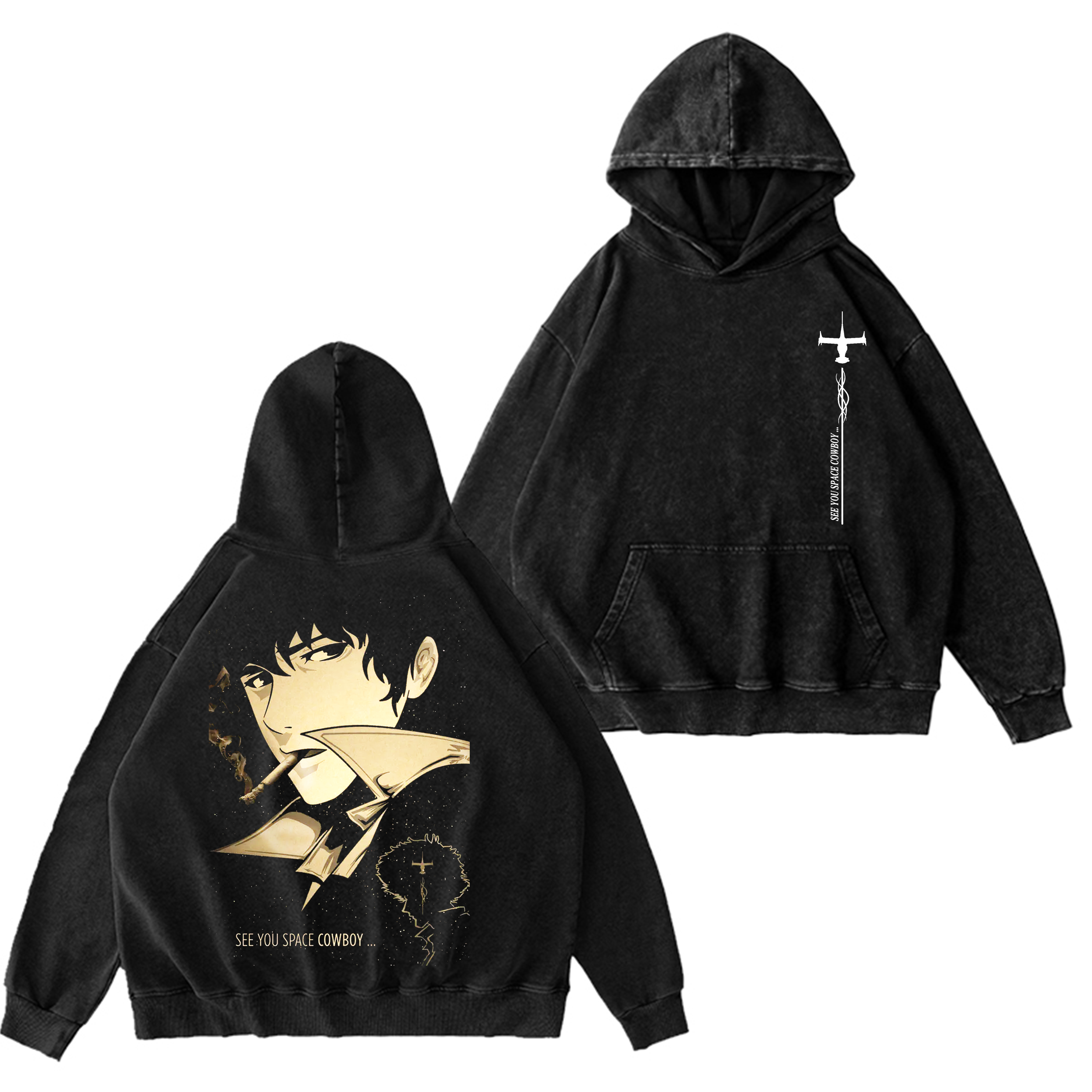 Vintage Cowboy Bebop  Washed T-shirt/Crewneck/Hoodie