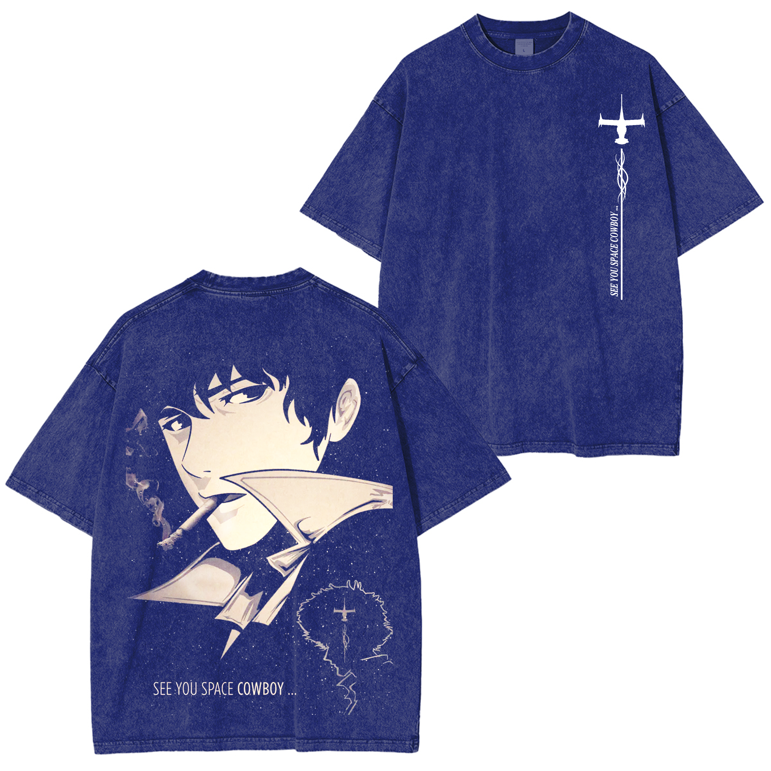 Vintage Cowboy Bebop  Washed T-shirt/Crewneck/Hoodie