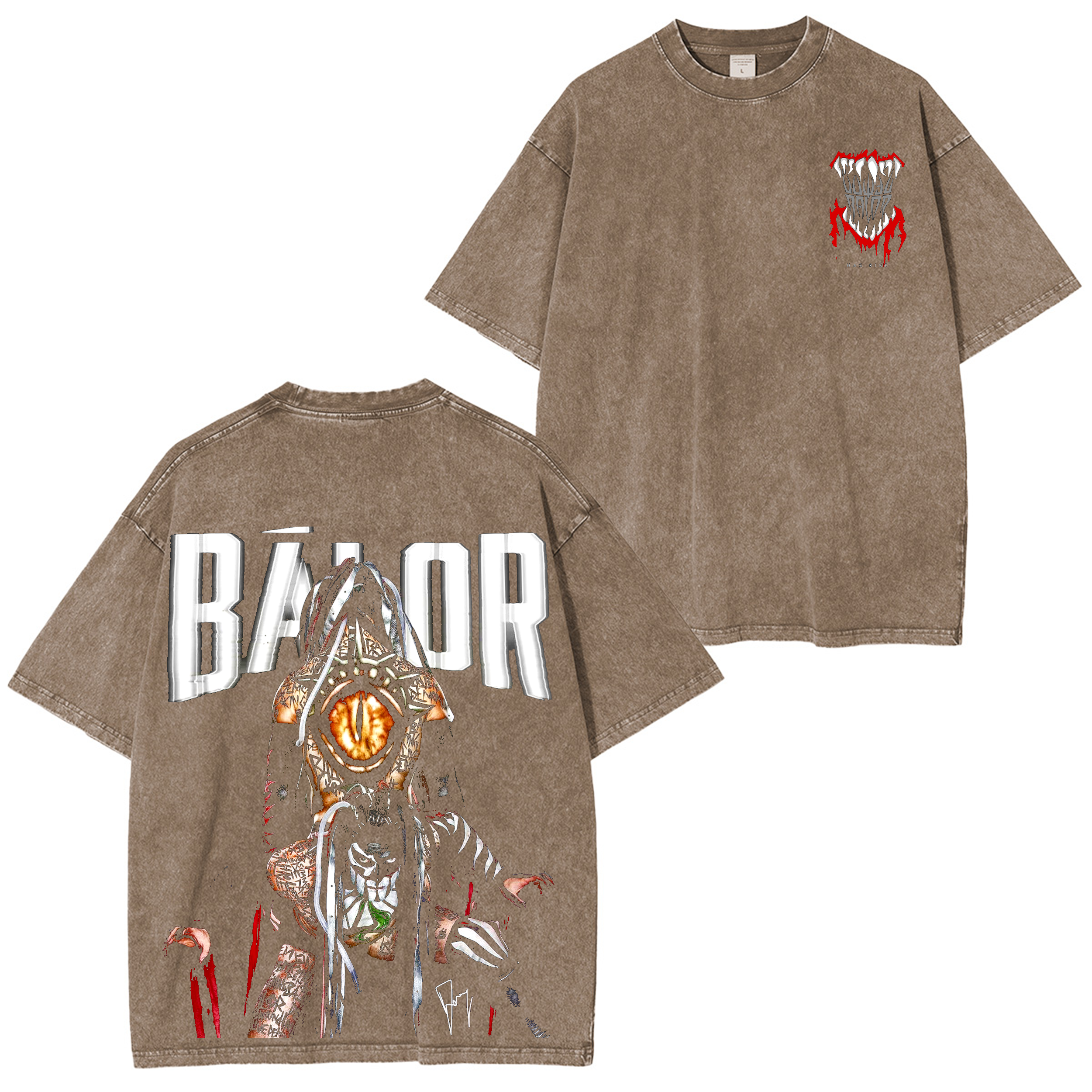 Finn Balor WWE Washed T-shirt/Crewneck/Hoodie