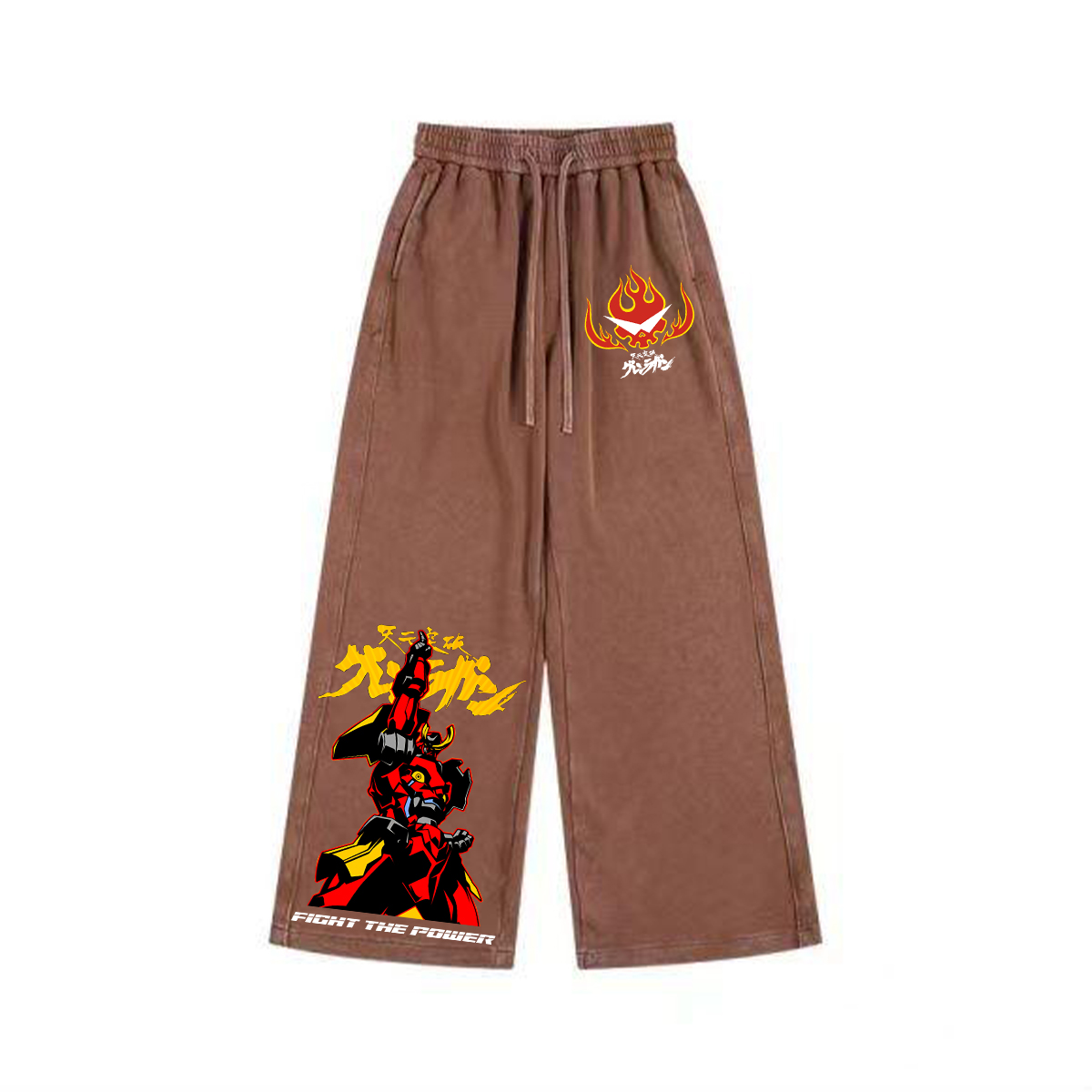 Gurren Lagann Unisex Washed Pants