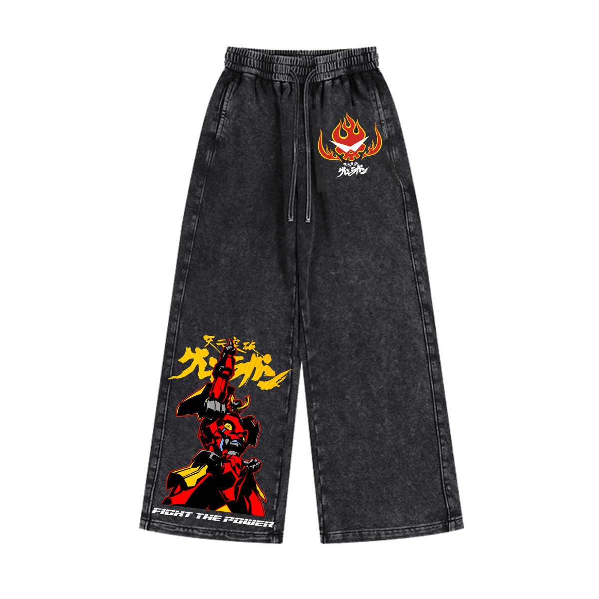 Gurren Lagann Unisex Washed Pants