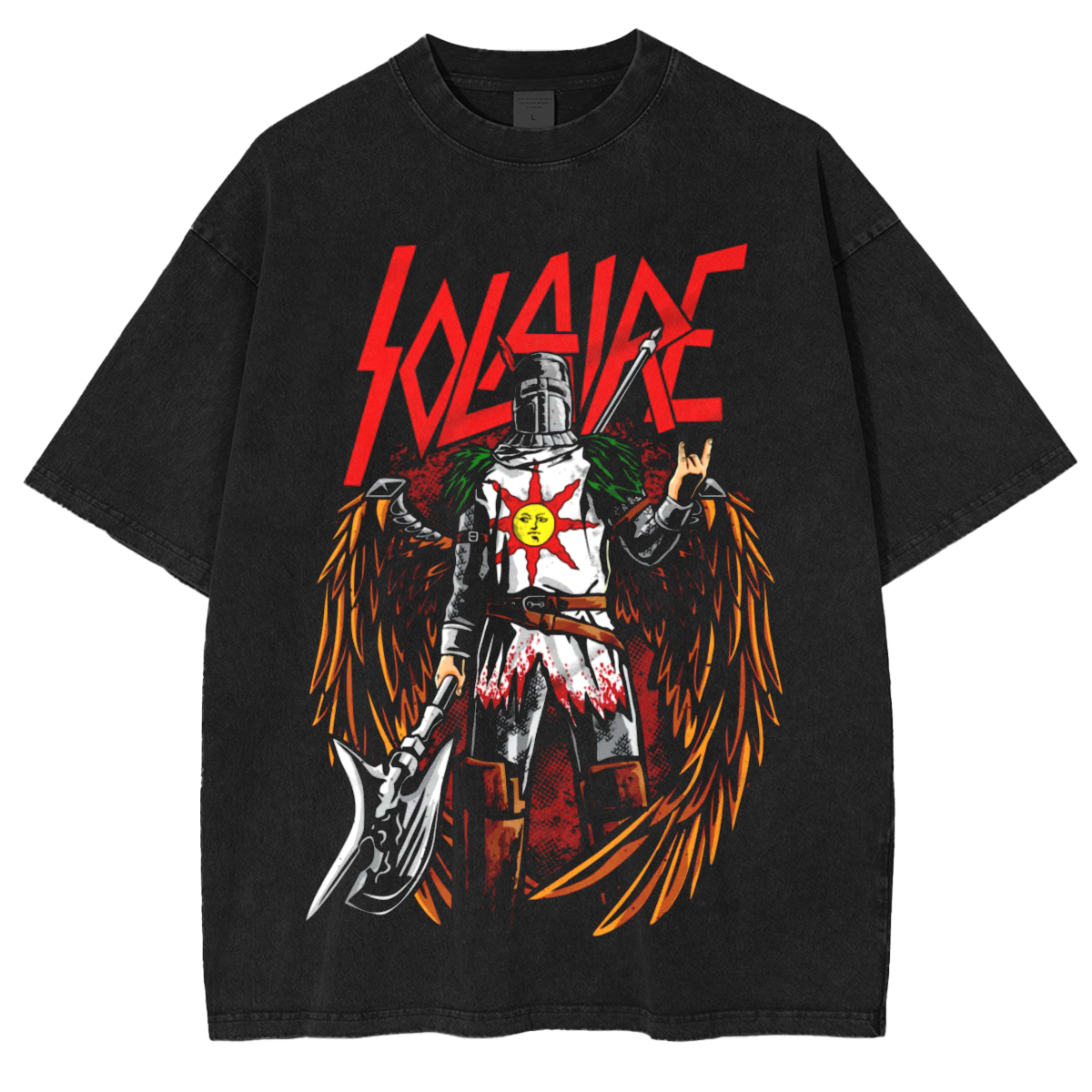 Raining Sun Unisex Washed T-Shirt