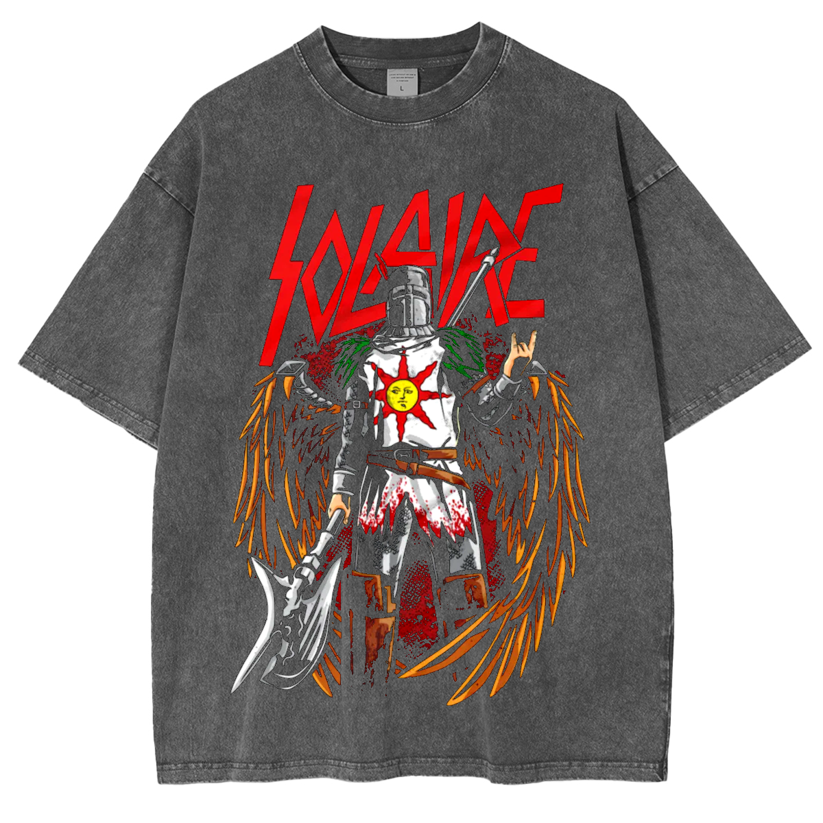 Raining Sun Unisex Washed T-Shirt