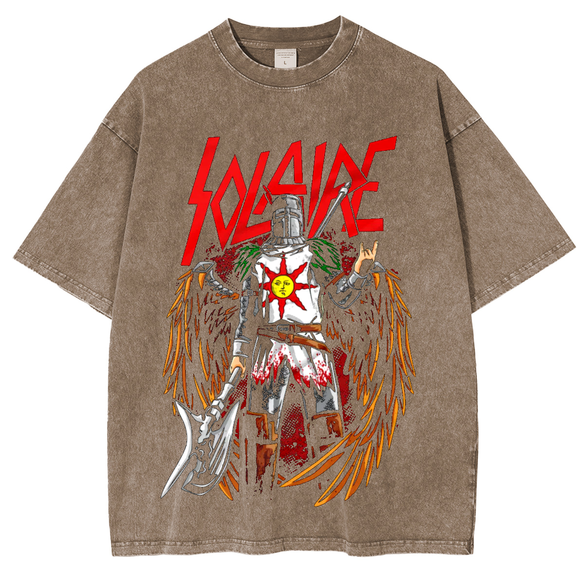 Raining Sun Unisex Washed T-Shirt