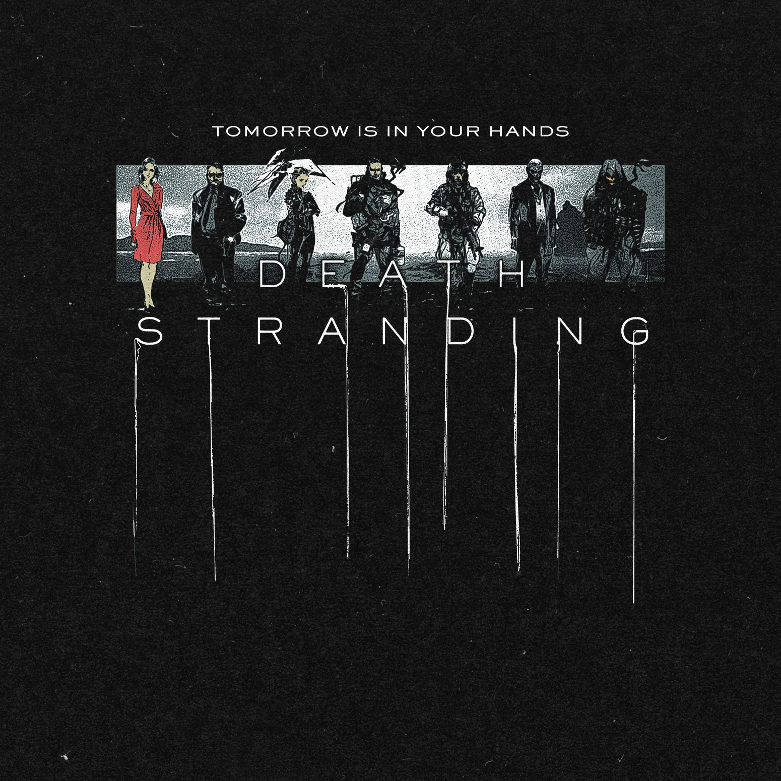 Death Stranding Unisex Washed T-Shirt