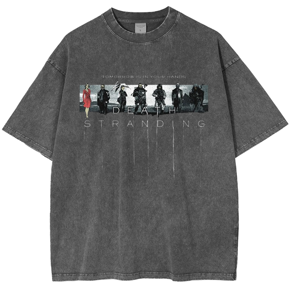 Death Stranding Unisex Washed T-Shirt