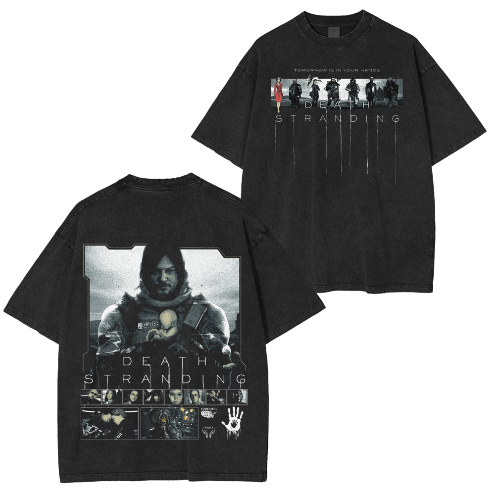 Death Stranding Unisex Washed T-Shirt
