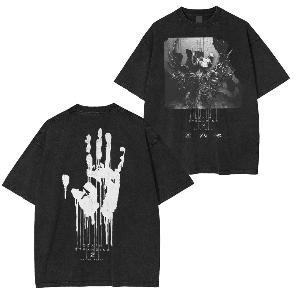 Death Stranding 2 Washed Unisex T-Shirt