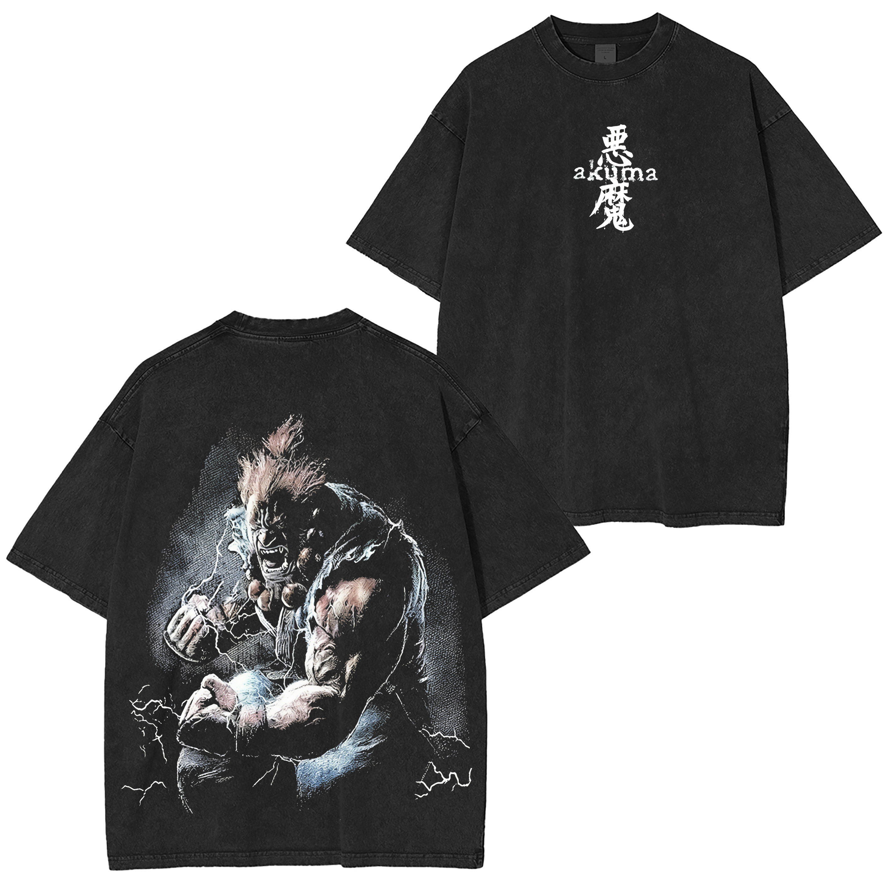 Akuma Washed T-shirt/Crewneck/Hoodie