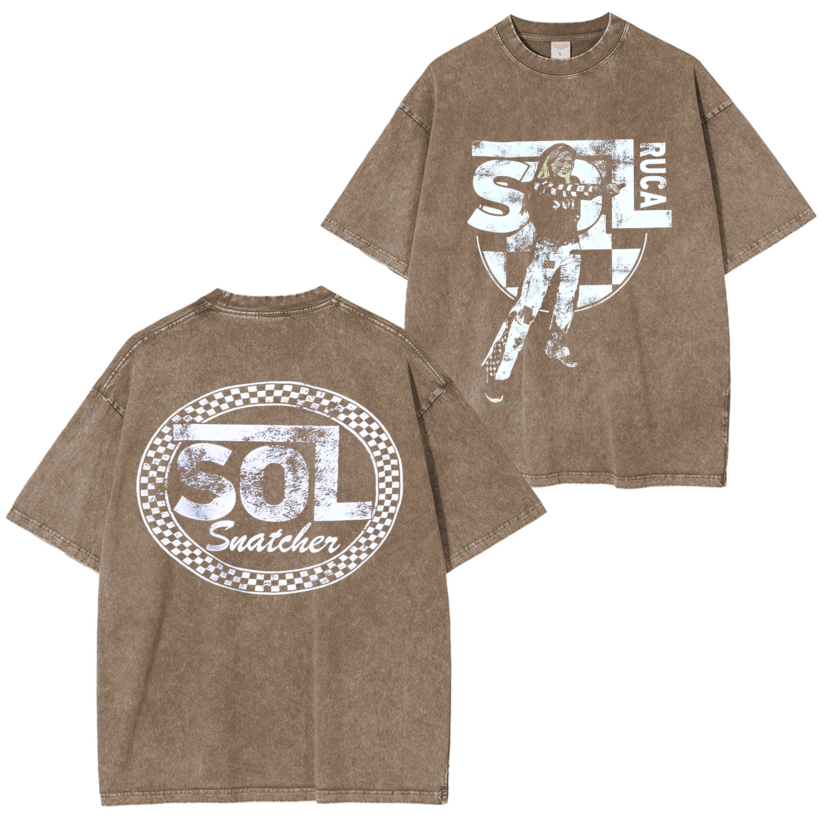 Sol Ruca Wwe Washed T-shirt/Crewneck/Hoodie