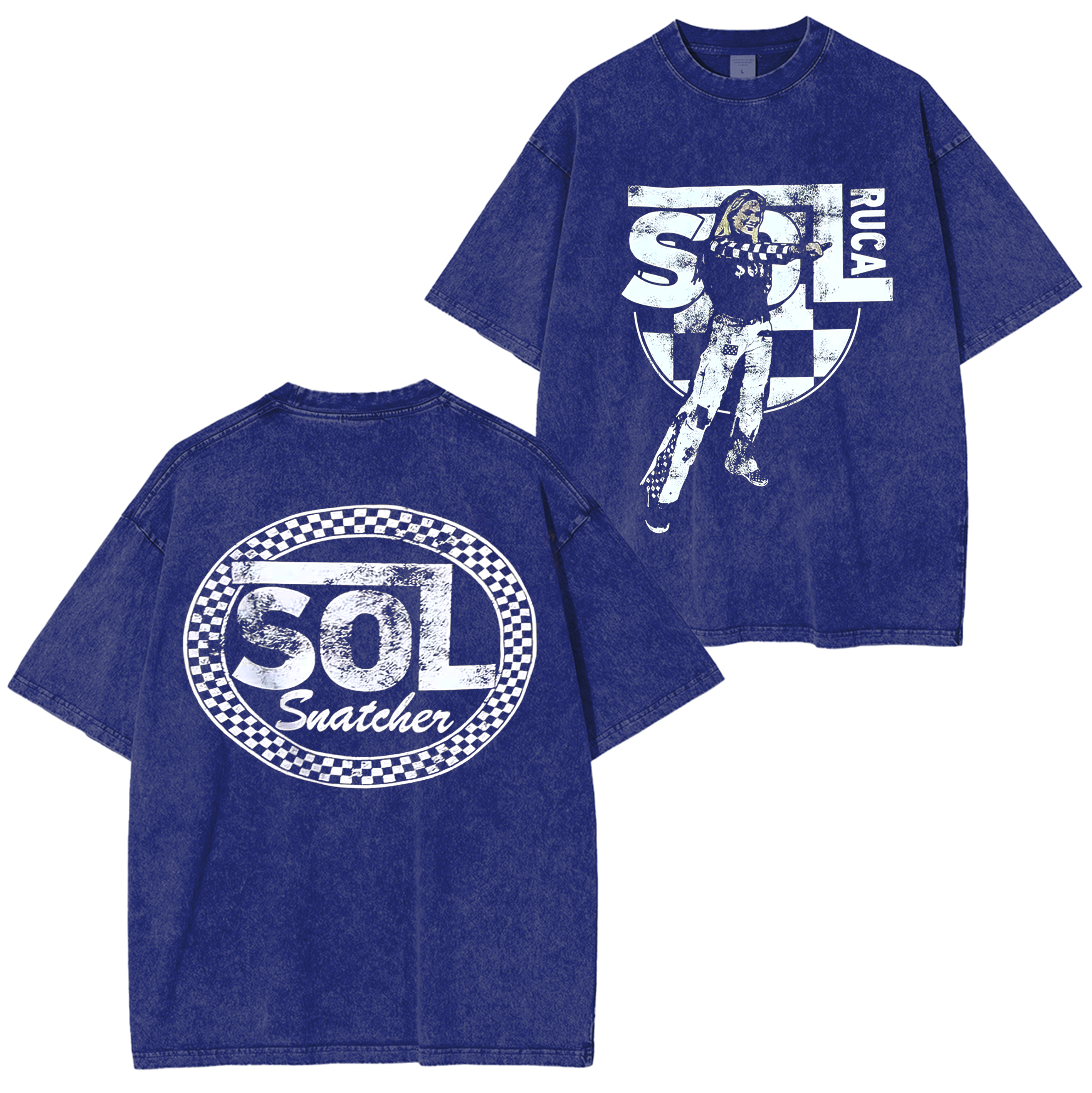 Sol Ruca Wwe Washed T-shirt/Crewneck/Hoodie