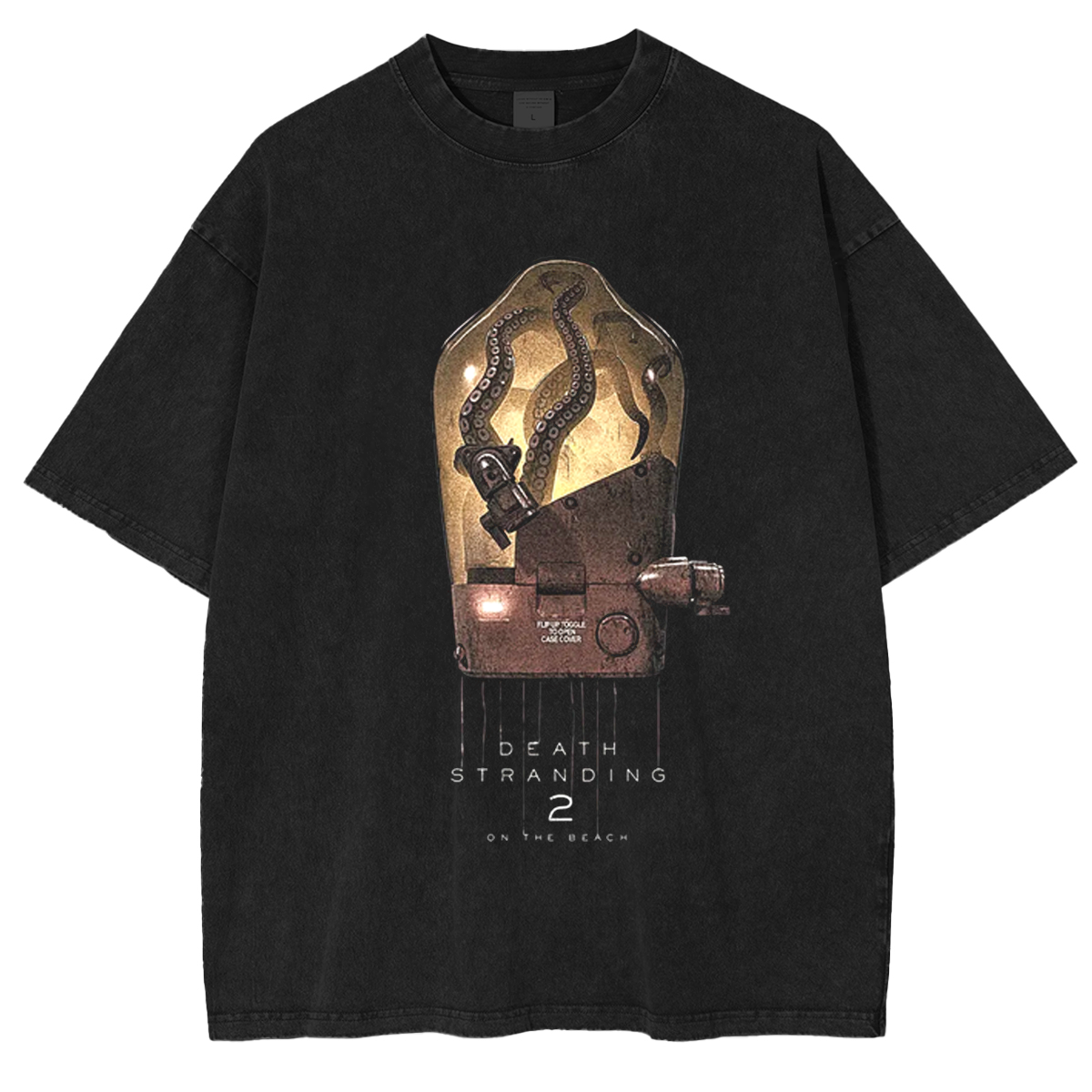 Death Stranding 2 Drawbridge Washed Unisex T-Shirt